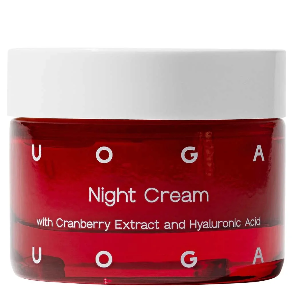 Uoga Uoga Night Cream With Cranberry Extract And Hyaluronic Acid 30 Ml från Uoga Uoga - köp hos Apotek Hjärtat