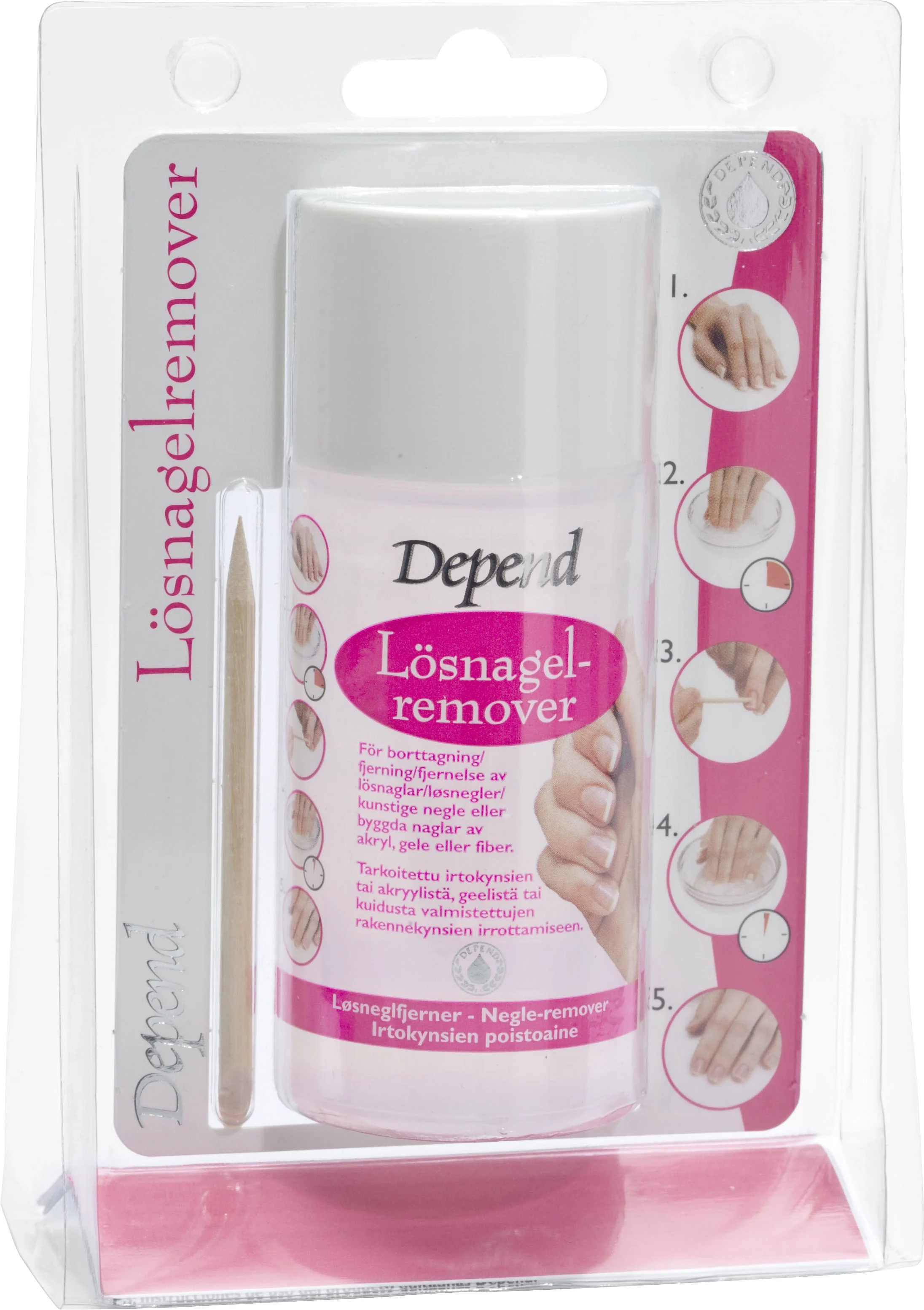 Depend Lösnagelremover 100 ml från Depend – köp hos Apotek Hjärtat