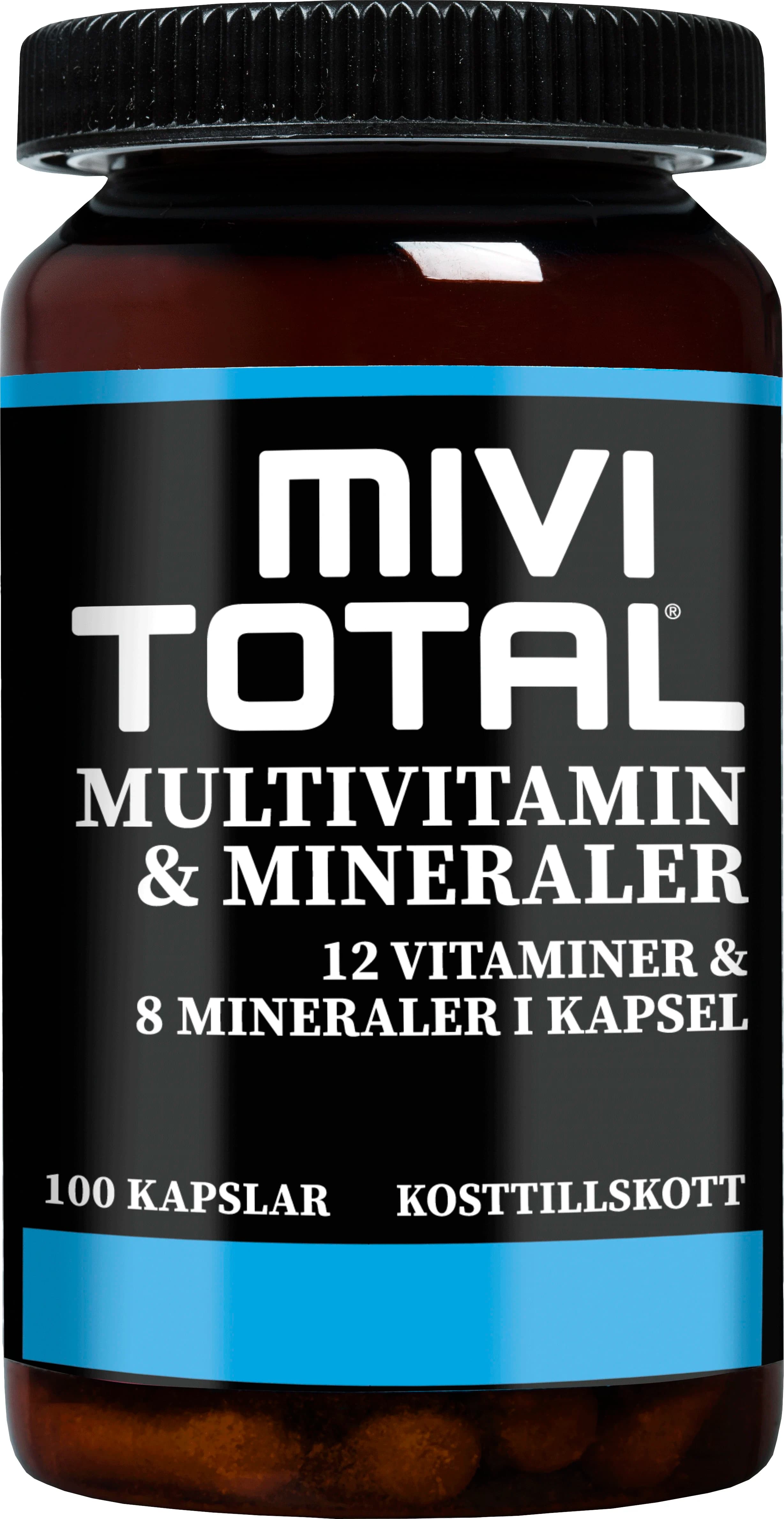 Mivitotal Kapslar 100 st från Mivitotal – köp hos Apotek Hjärtat