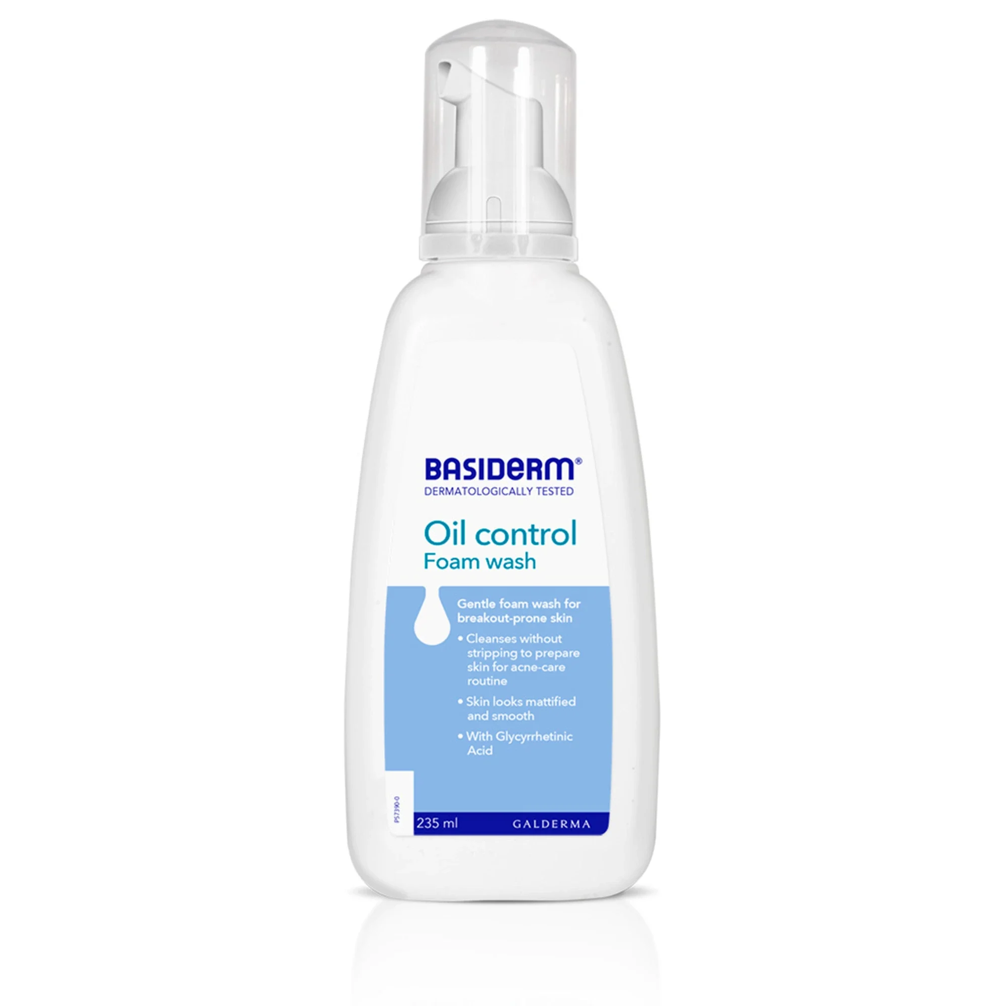Basiderm Oil Control Foam Wash 235 ml från Basiderm – köp hos Apotek Hjärtat