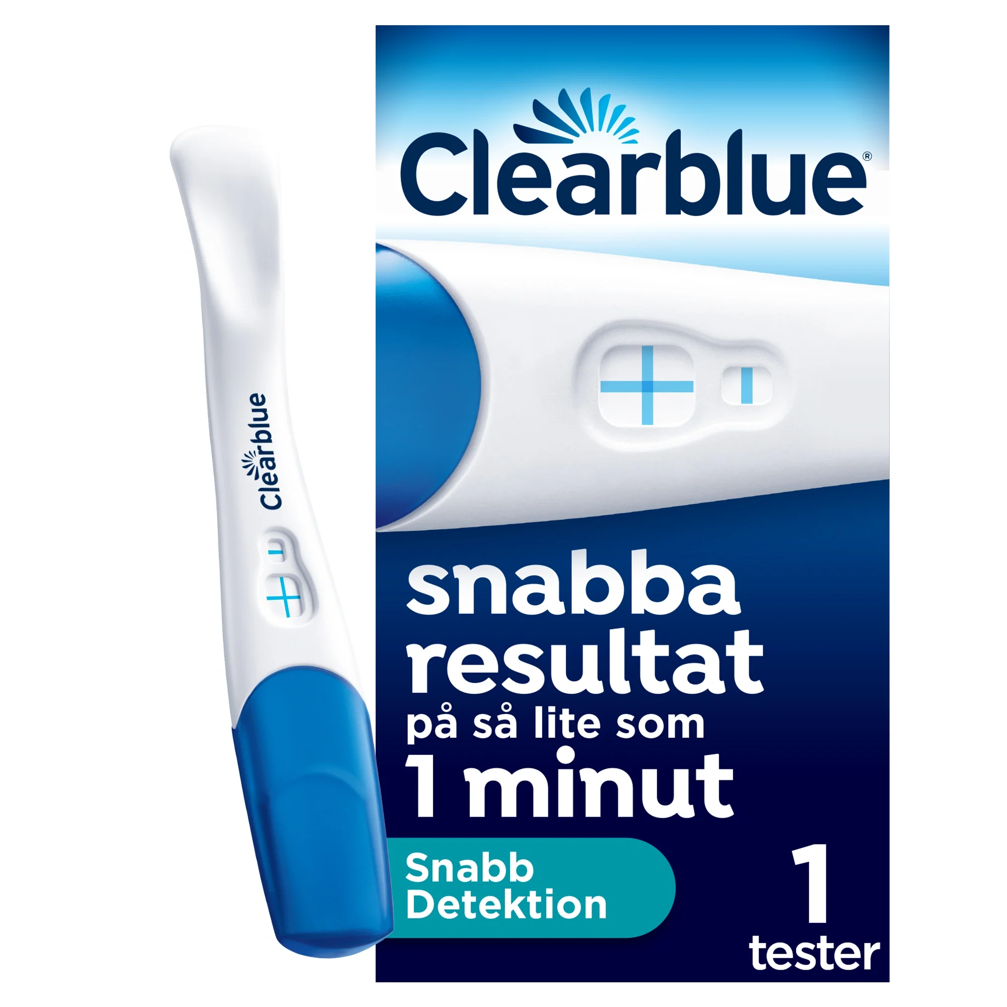 Clearblue Rapid Detection Graviditetstest 1 st från Clearblue – köp hos Apotek Hjärtat