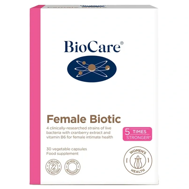 BioCare Female Biotic 30 kapslar från BioCare – köp hos Apotek Hjärtat