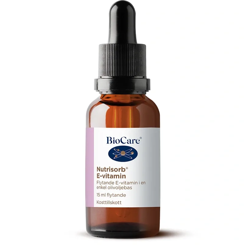 BioCare Nutrisorb® E-vitamin 15ml från BioCare – köp hos Apotek Hjärtat