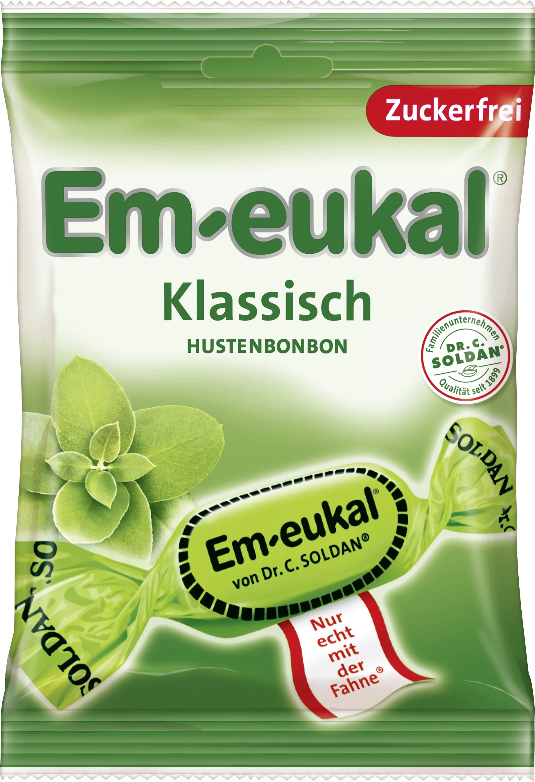 Em-eukal Klassiska Halstabletter Sockerfri 75 g från Em-eukal – köp hos Apotek Hjärtat