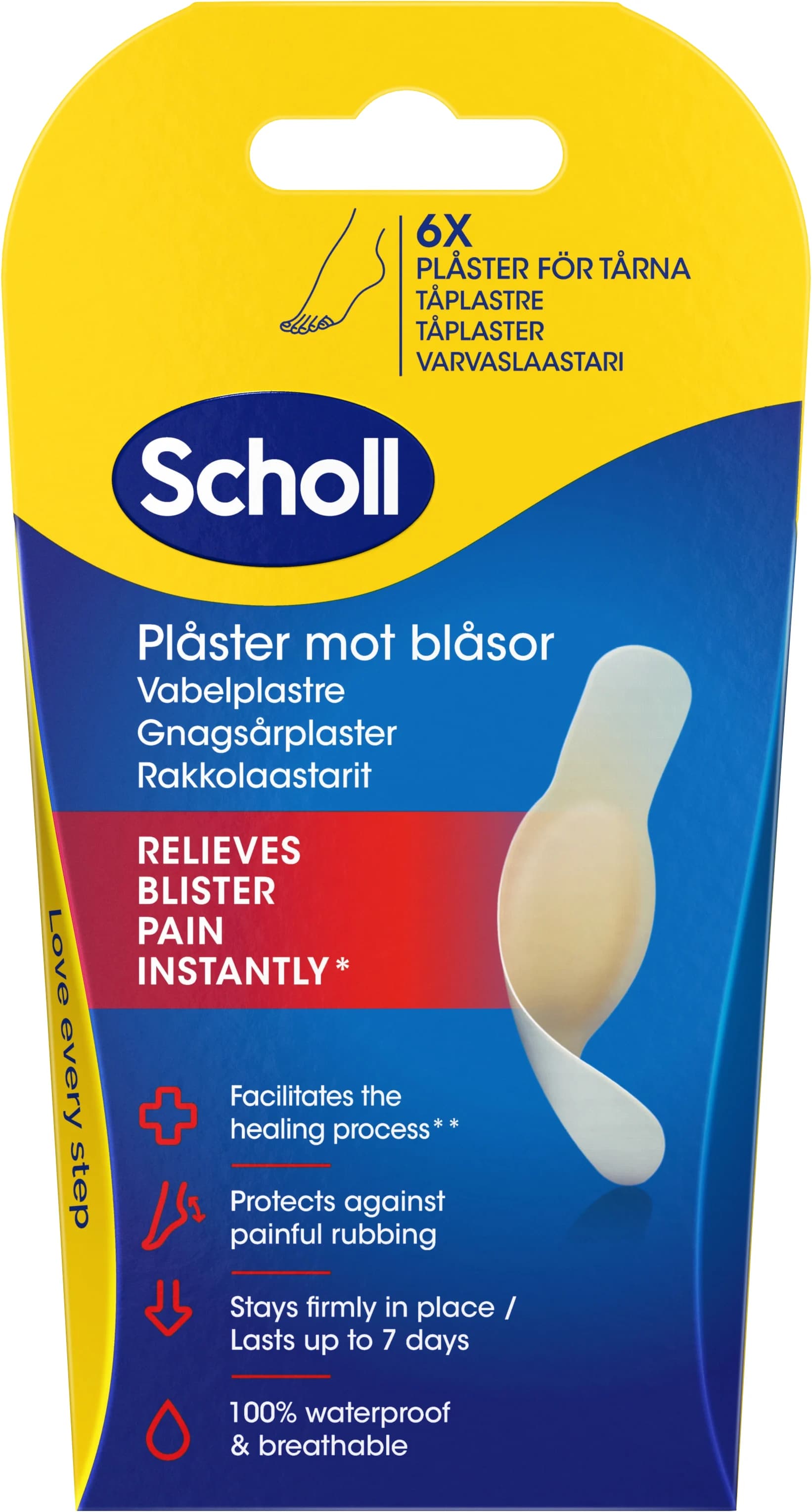 Scholl Blister Plasters Toes från Scholl – köp hos Apotek Hjärtat