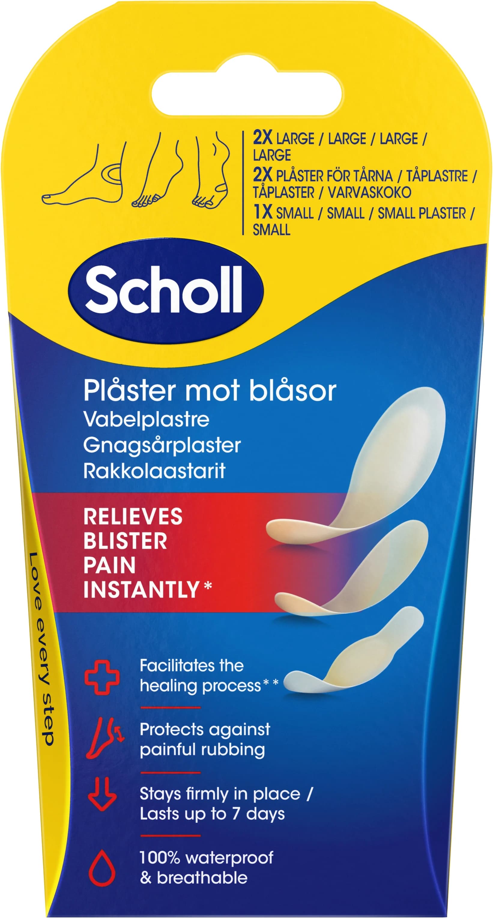 Scholl Blister Plasters Mixed från Scholl – köp hos Apotek Hjärtat
