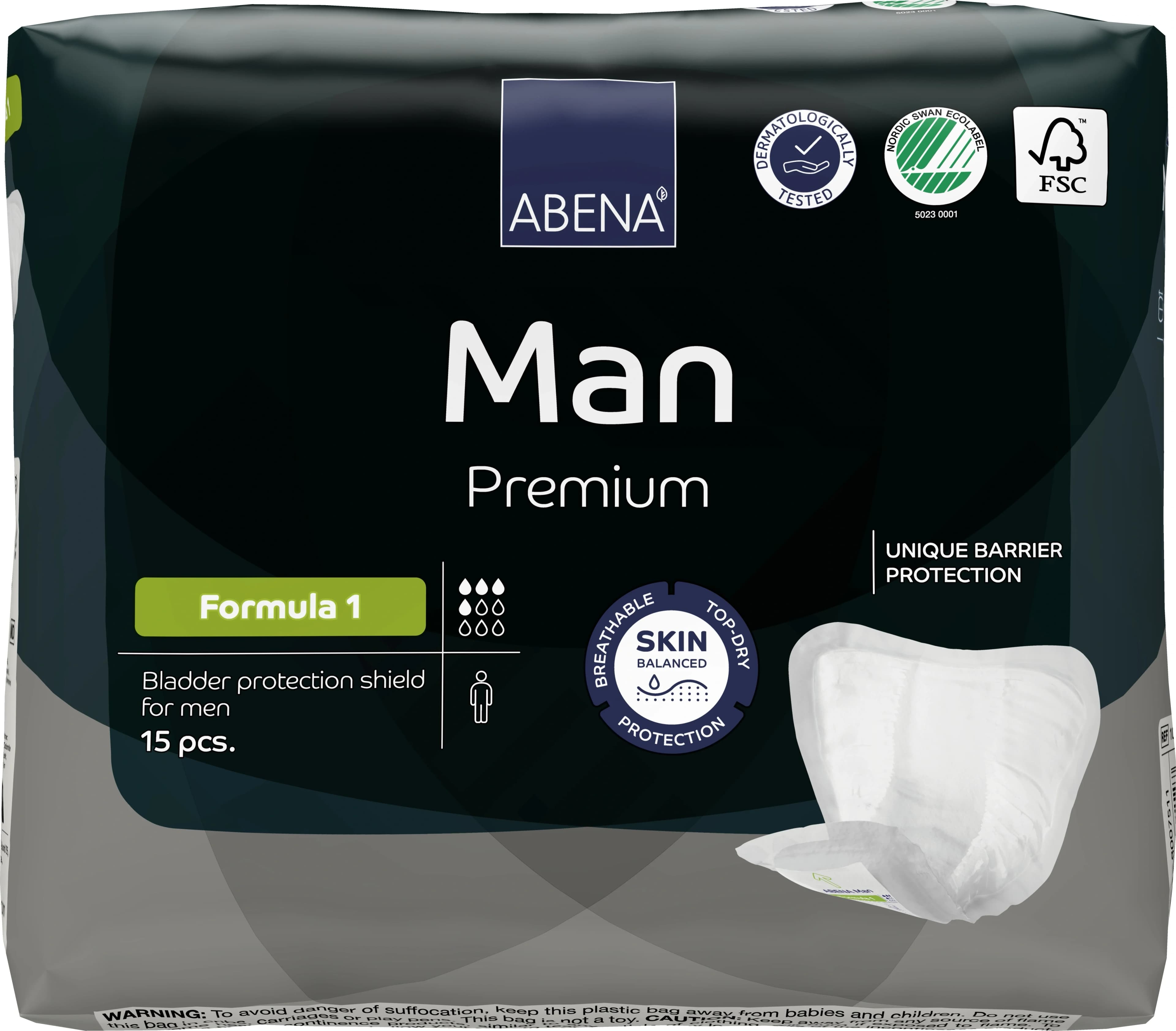ABENA Man Formula 1 Premium 15 st från ABENA – köp hos Apotek Hjärtat