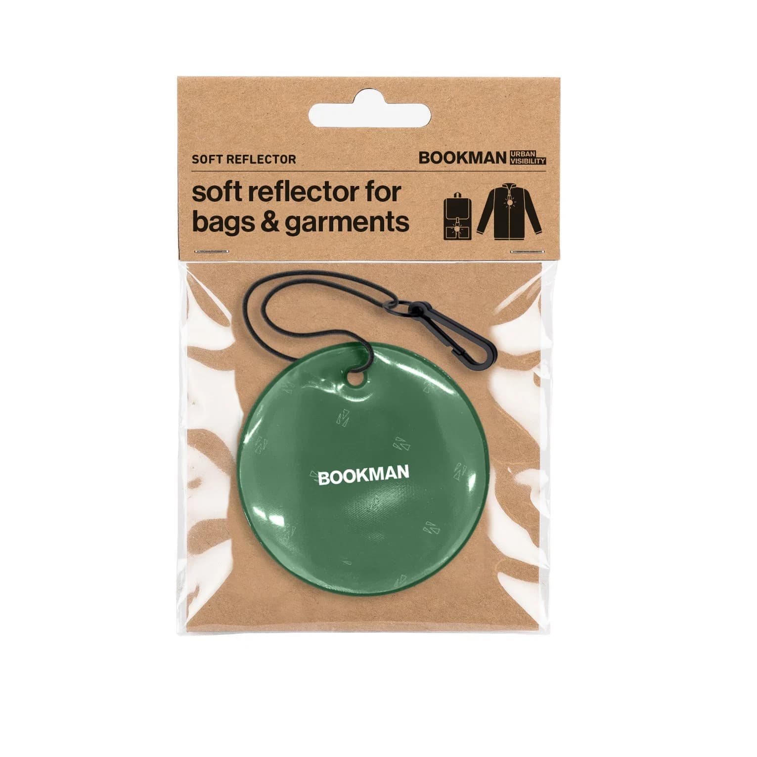 Bookman Hanging Reflectors Circle Green från Bookman – köp hos Apotek Hjärtat