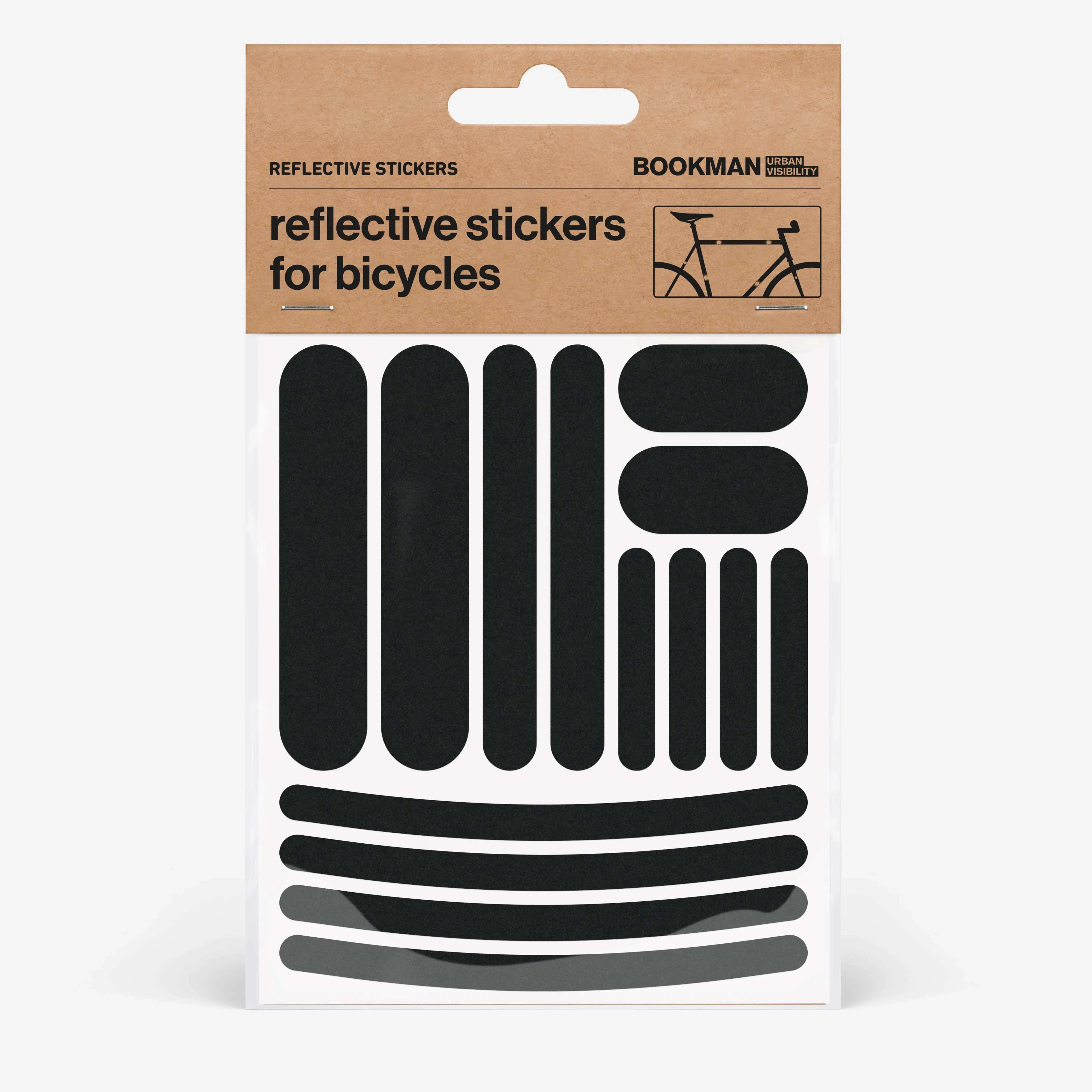 Bookman Reflective Stickers Strips Black från Bookman – köp hos Apotek Hjärtat