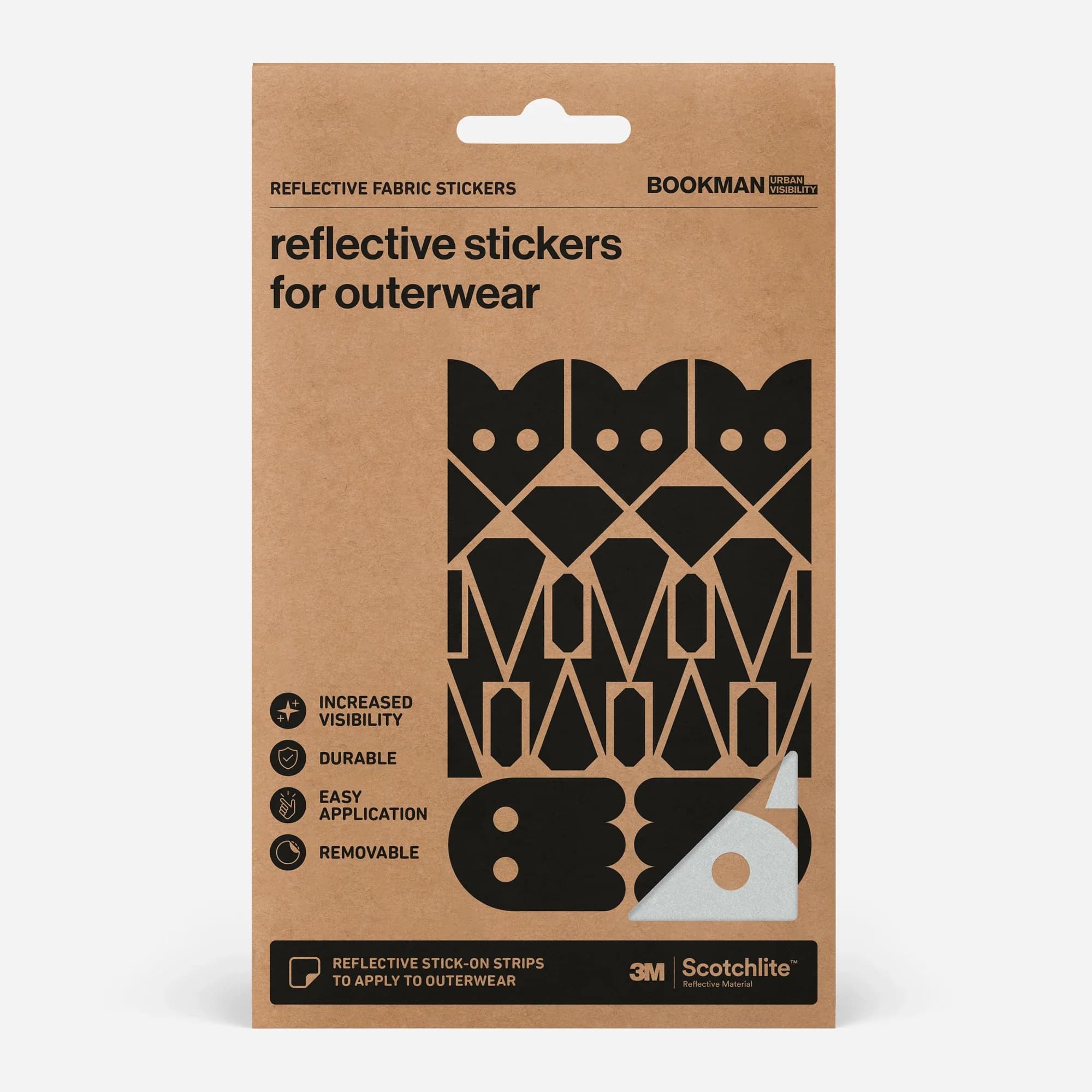 Bookman Reflective Fabric Stickers Adventure Silver från Bookman – köp hos Apotek Hjärtat