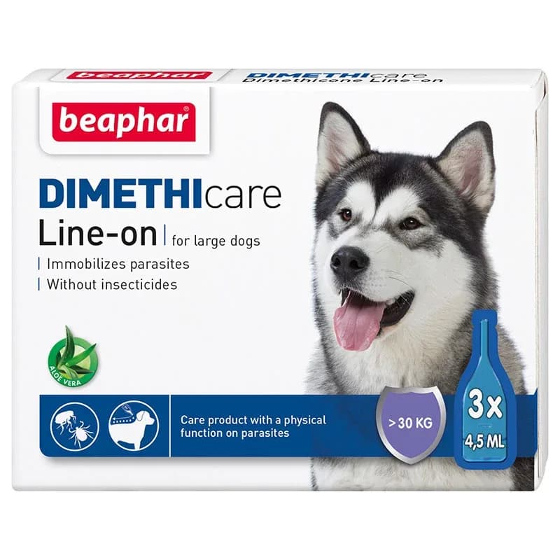 Beaphar Dimethicare Line-on Stor Hund 3x4,5ml från beaphar – köp hos Apotek Hjärtat