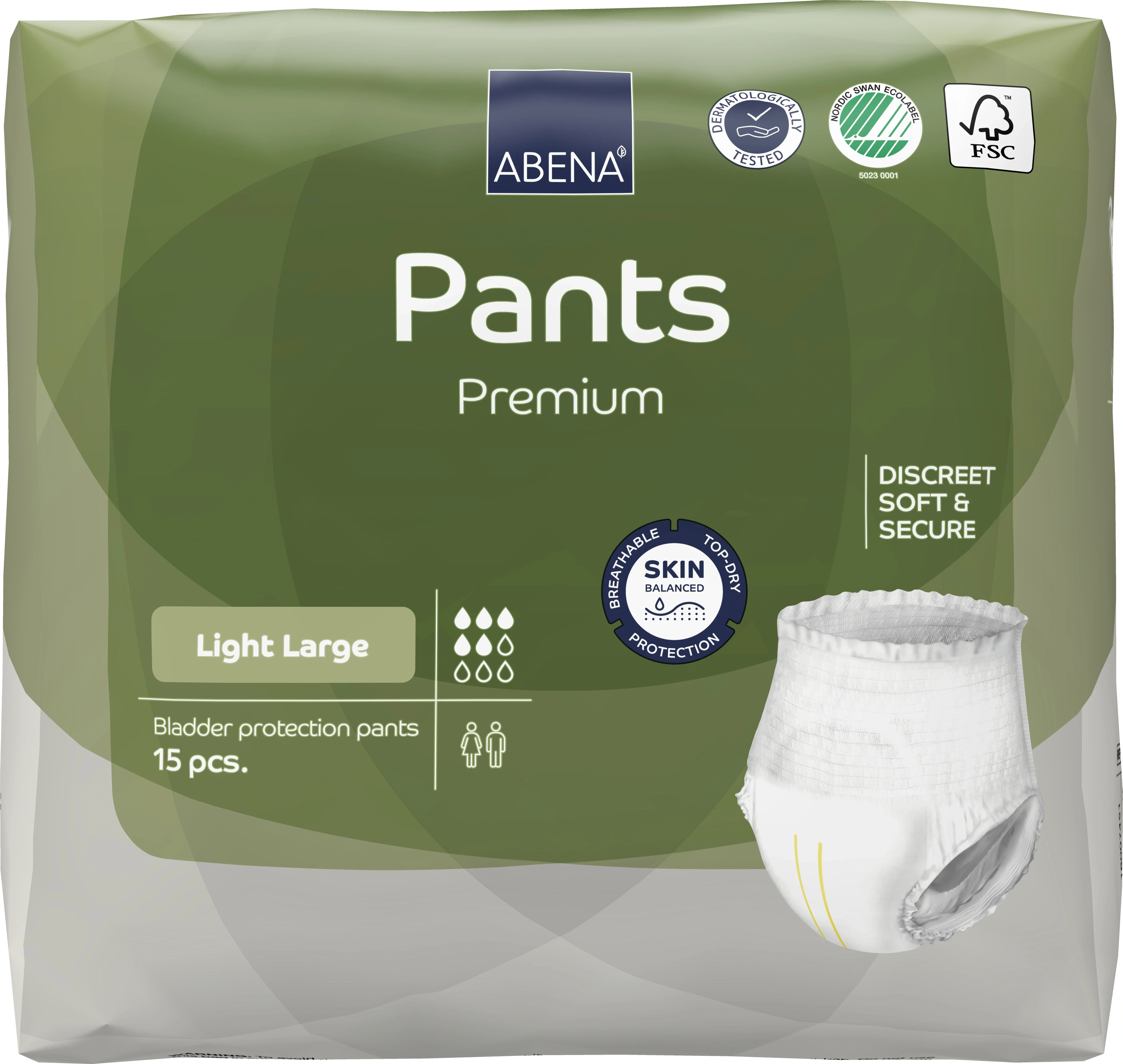 ABENA Pants Light L 15 st från ABENA – köp hos Apotek Hjärtat
