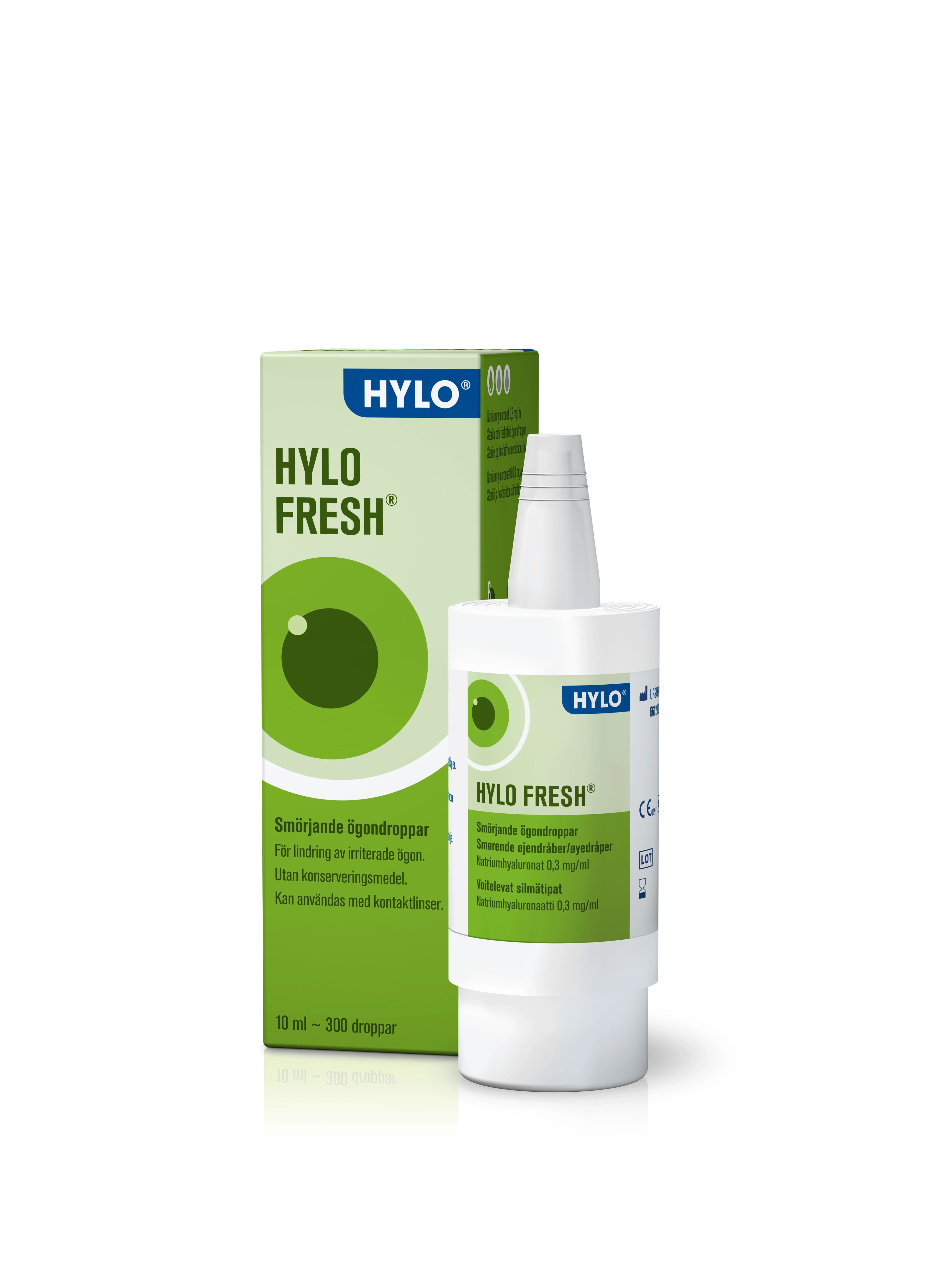 Hylo Fresh Ögondroppar 10 ml från Hylo – köp hos Apotek Hjärtat