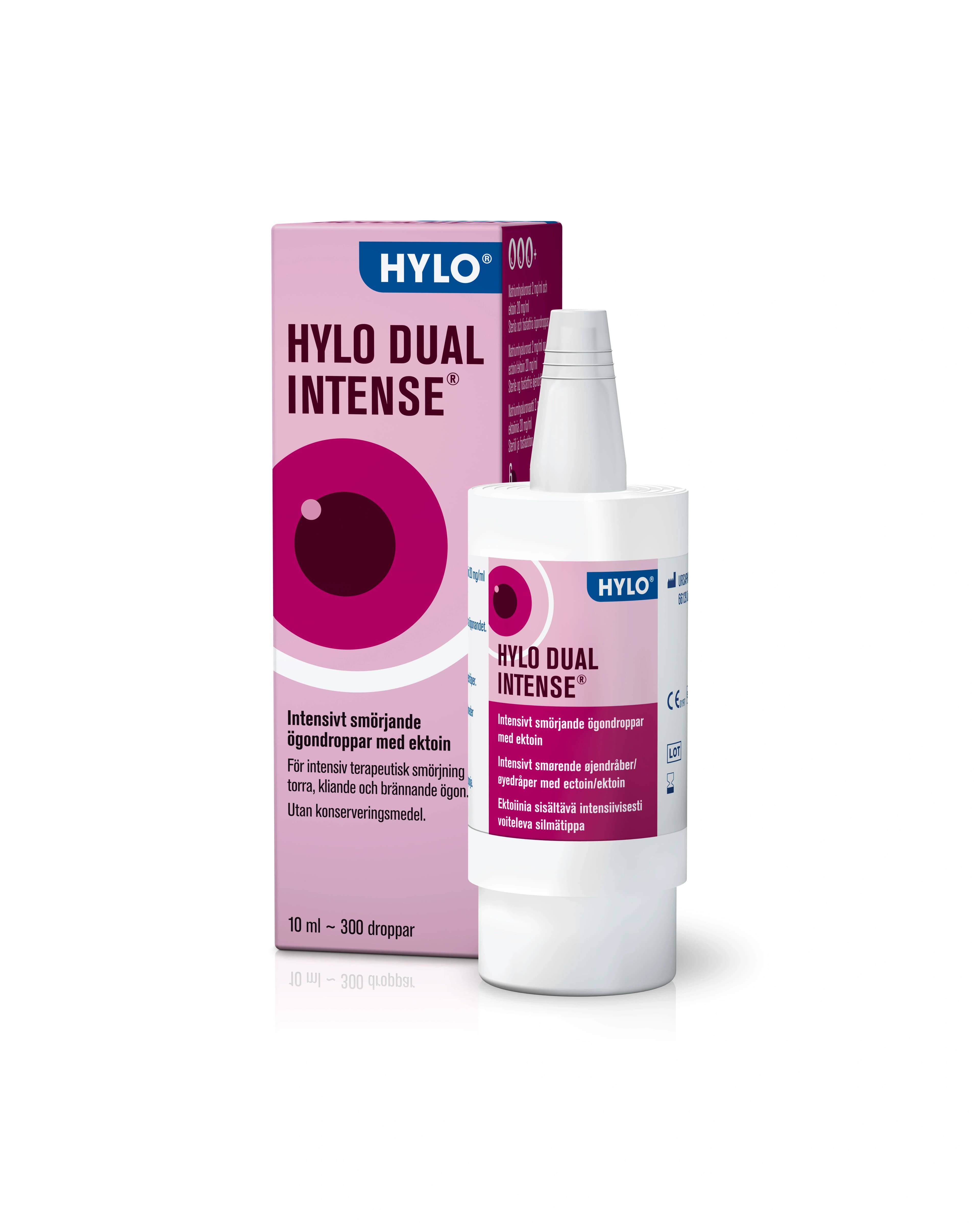 Hylo Dual Intense Ögondroppar 10 ml från Hylo – köp hos Apotek Hjärtat