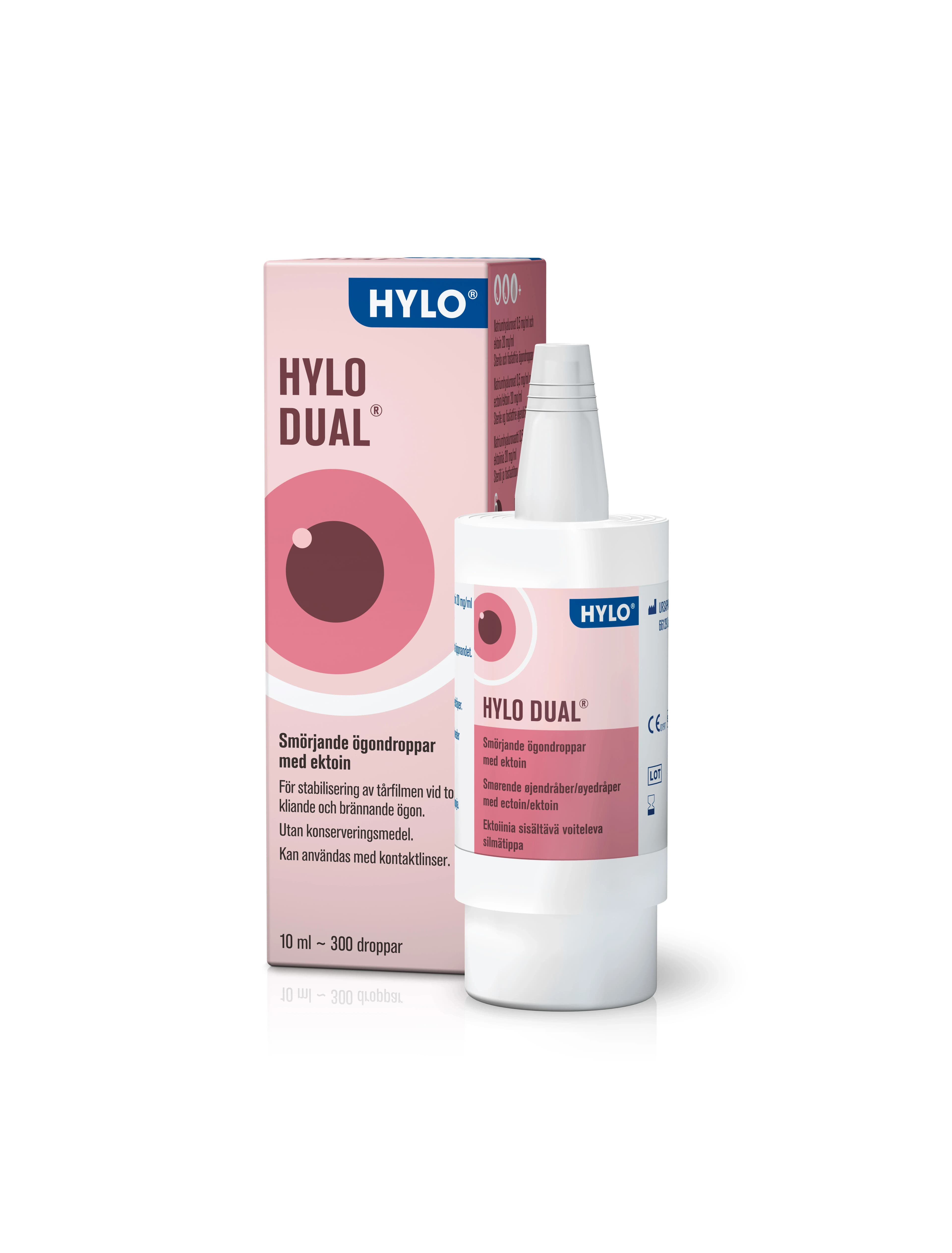 Hylo Dual Ögondroppar 10 ml från Hylo – köp hos Apotek Hjärtat