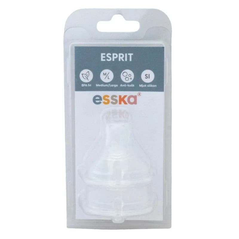 ESSKA Esprit Dinapp Anti-Kolik Medium/Large 2 st från Esska – köp hos Apotek Hjärtat