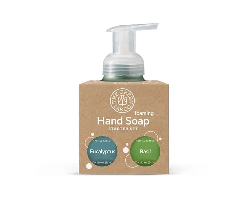 The Green Lab Hand Soap Starter Set Eucalyptus & Basil 2x125ml från The Green Lab – köp hos Apotek Hjärtat