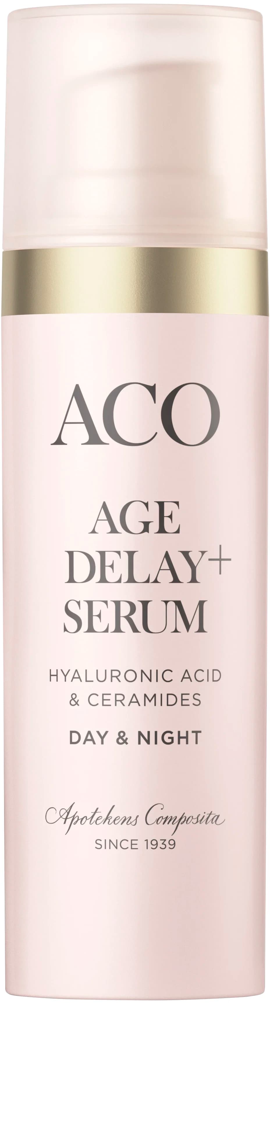 ACO Face Age Delay+ Serum 30 ml från ACO – köp hos Apotek Hjärtat