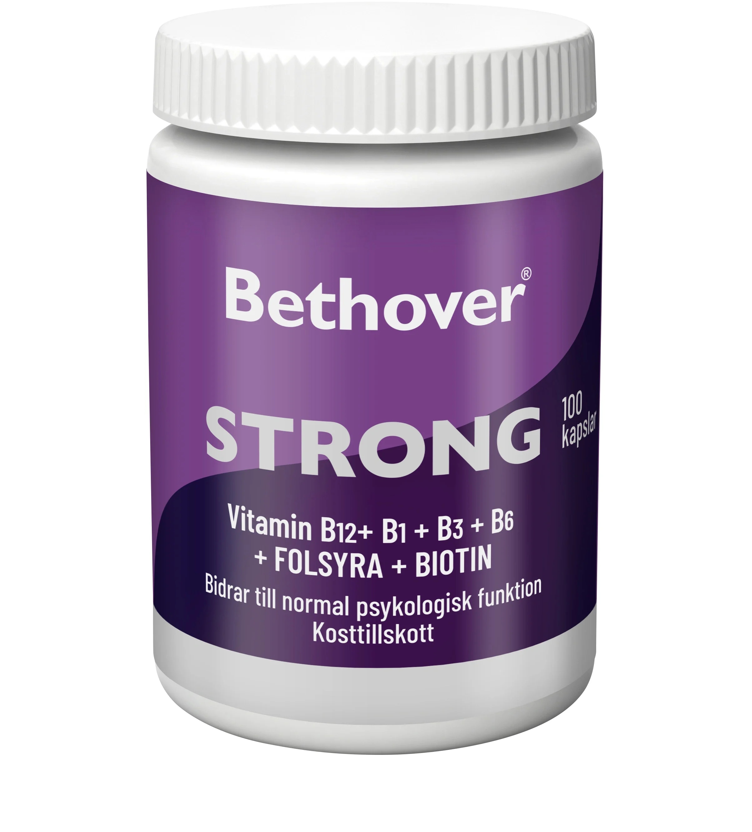 Bethover Strong 100 kapslar från Bethover – köp hos Apotek Hjärtat