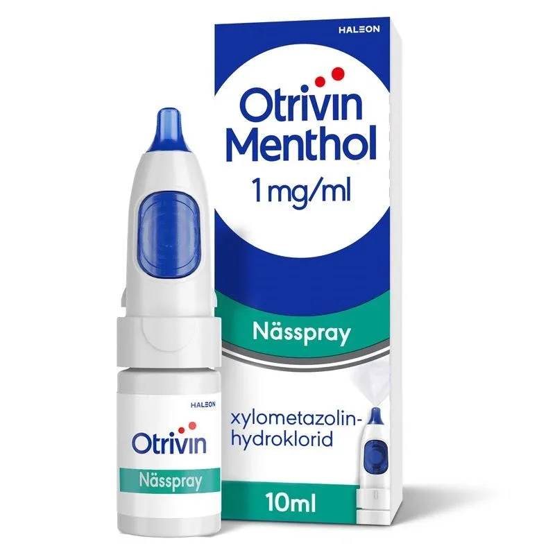 Otrivin Menthol Nässpray utan konserveringsmedel, 1mg/ml från Otrivin – köp hos Apotek Hjärtat