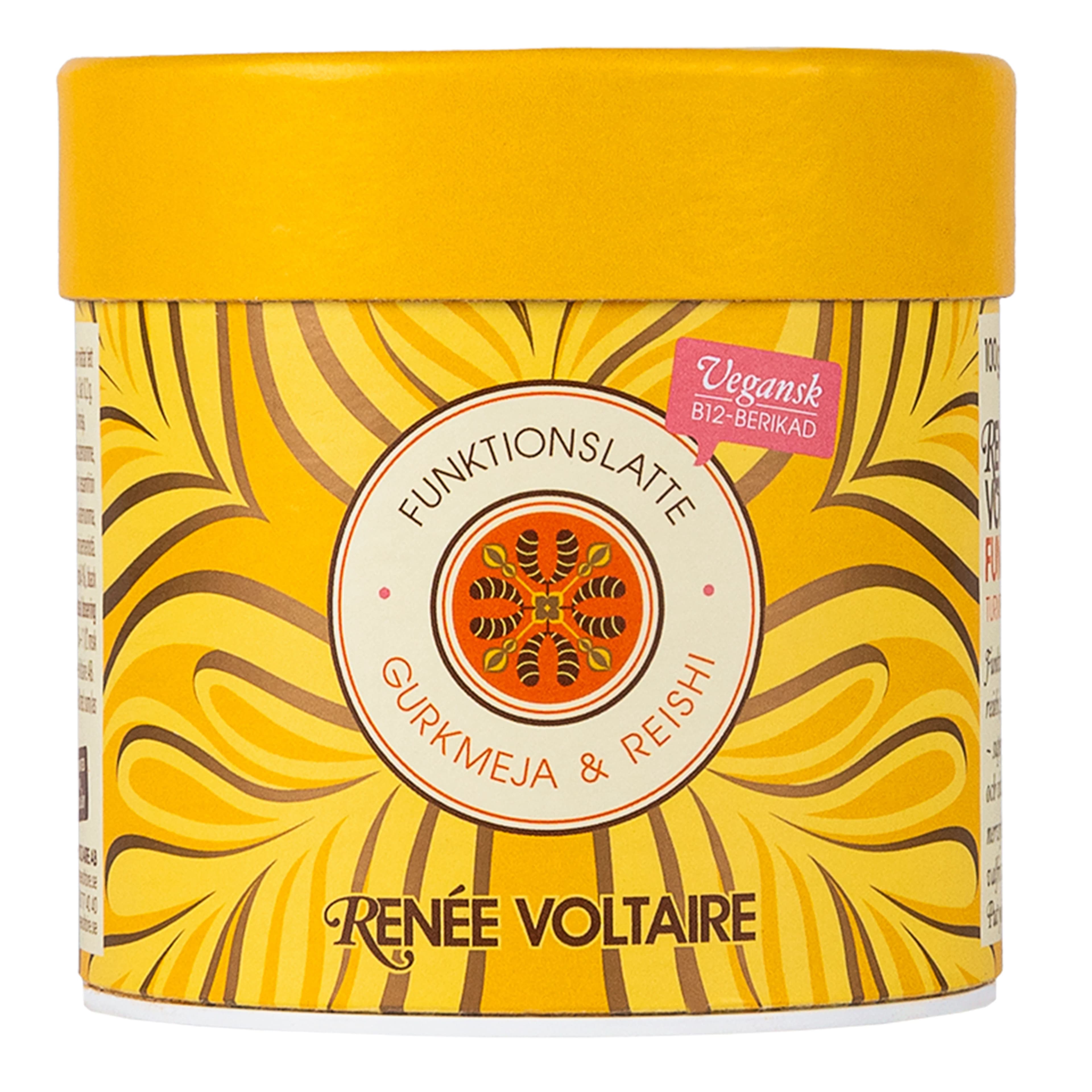 Renée Voltaire Funktionslatte Gurkmeja & Reishi 100 g från Renée Voltaire - köp hos Apotek Hjärtat