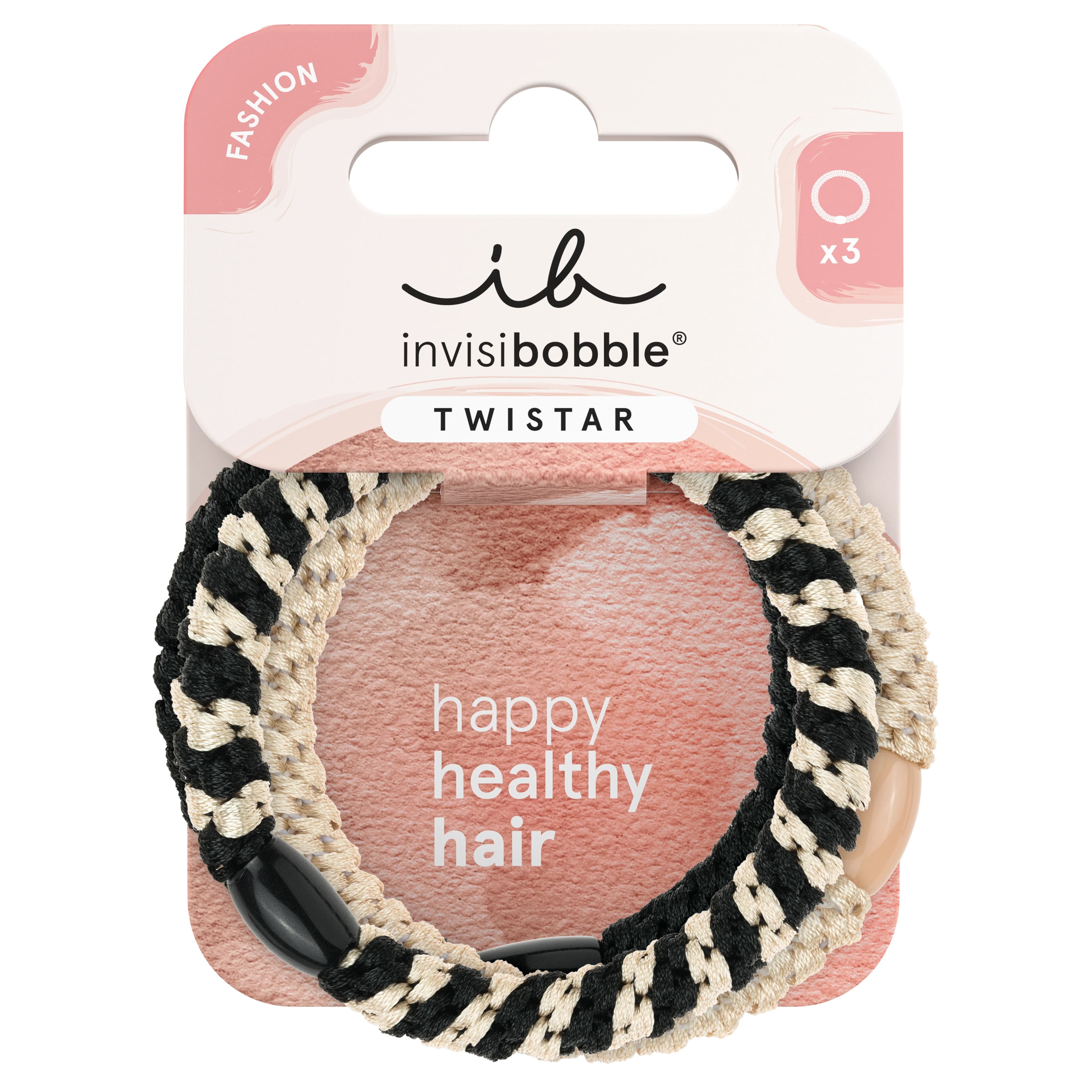 Invisibobble Twistar Braids Classical 3 st från Invisibobble – köp hos Apotek Hjärtat