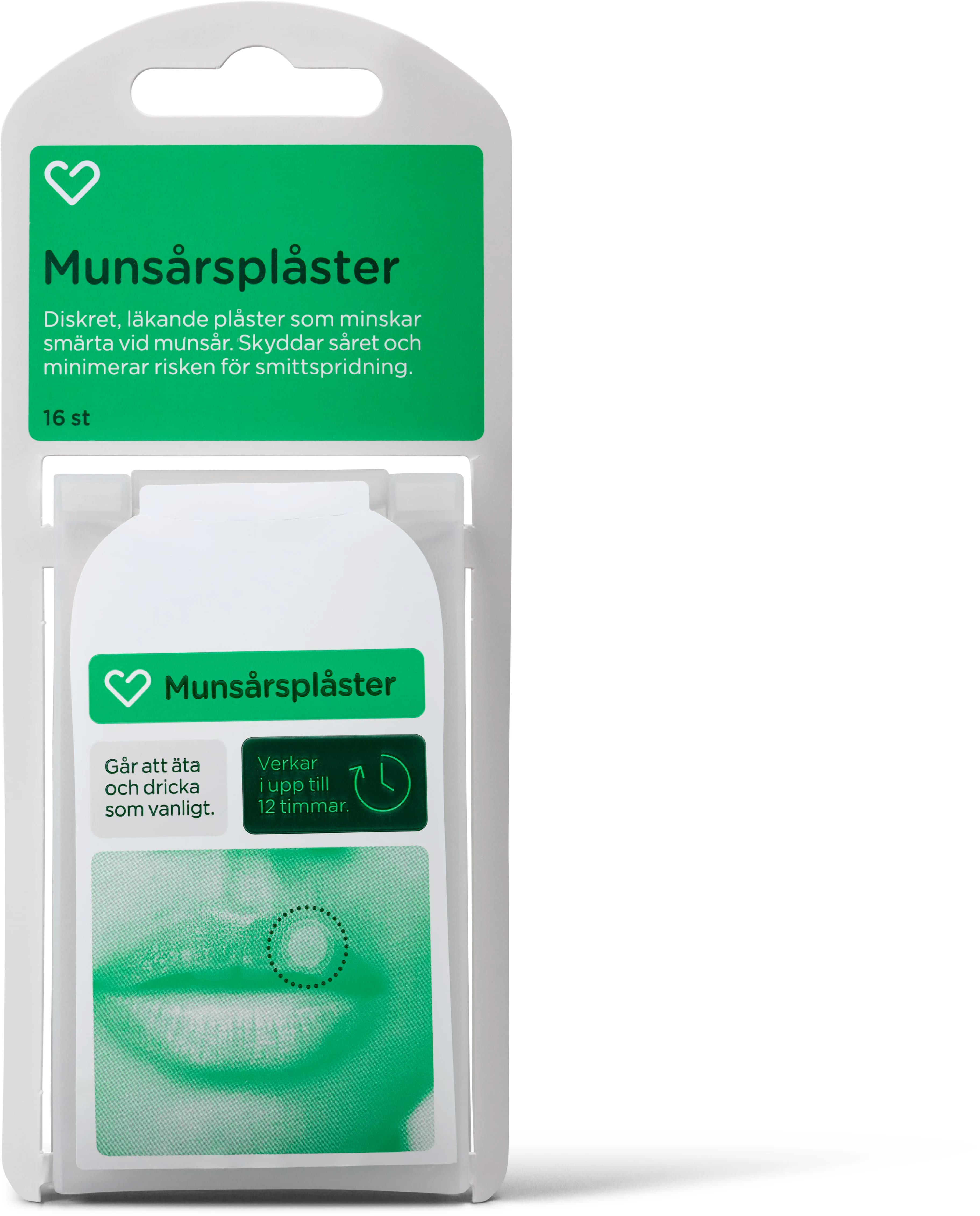 Hjärtats Munsårsplåster 16st från Hjärtats – köp hos Apotek Hjärtat