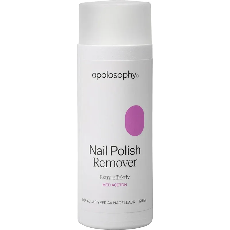 Apolosophy Nail Polish Remover med Aceton 125 ml från Apolosophy – köp hos Apotek Hjärtat