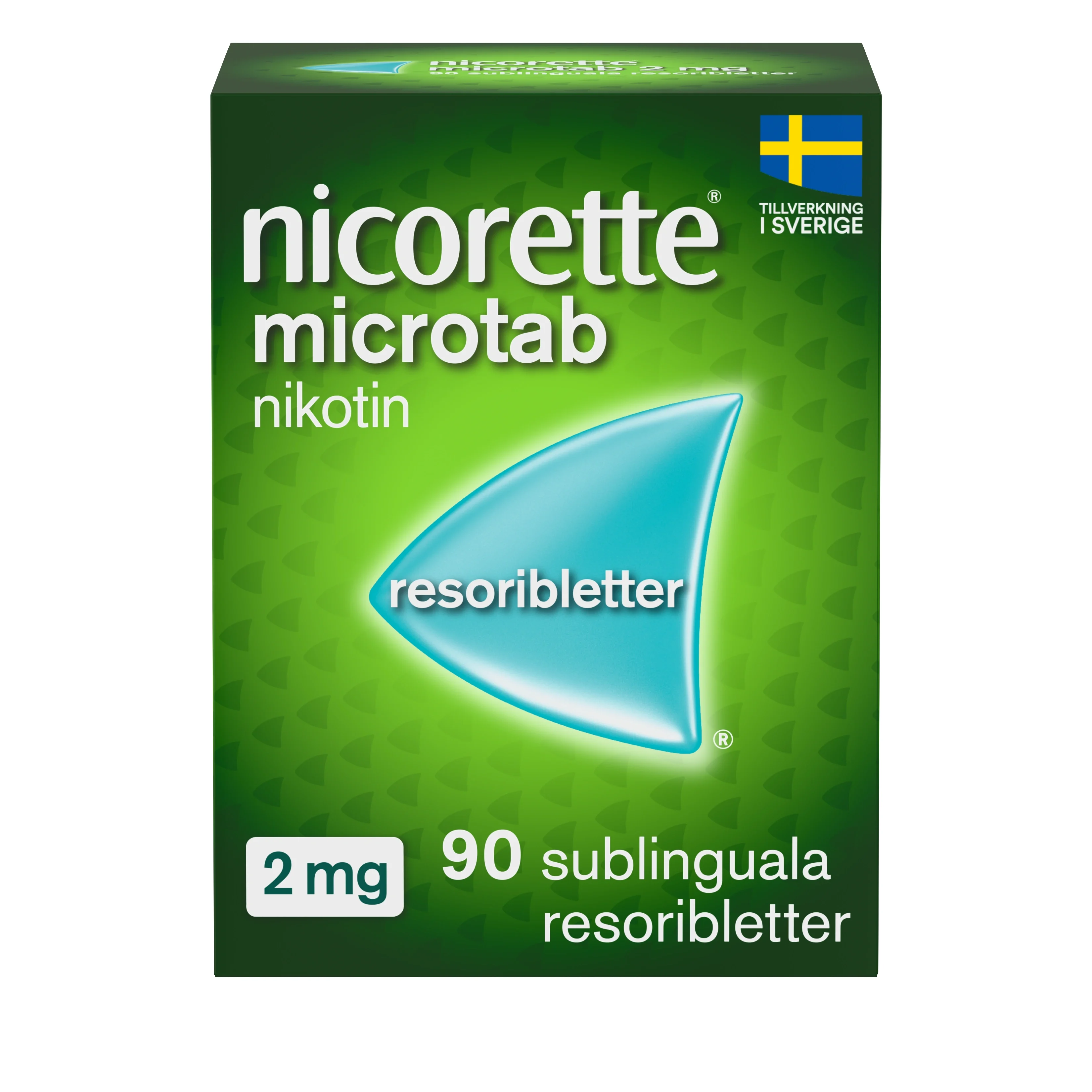 Nicorette Microtab resoriblett 2 mg 90 st från Nicorette – köp hos Apotek Hjärtat