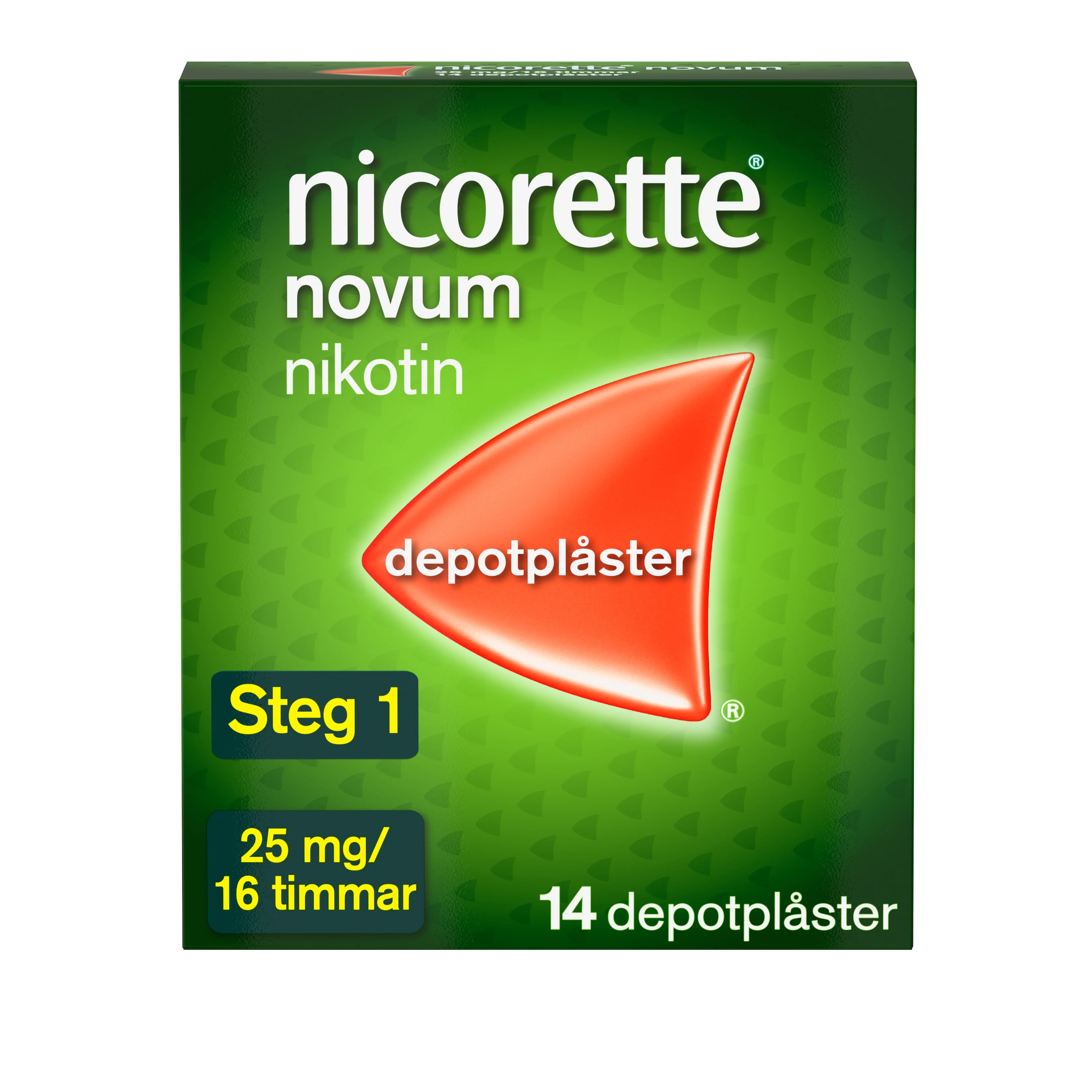 Nicorette Novum depotplåster 25 mg/16 timmar 14 st från Nicorette – köp hos Apotek Hjärtat