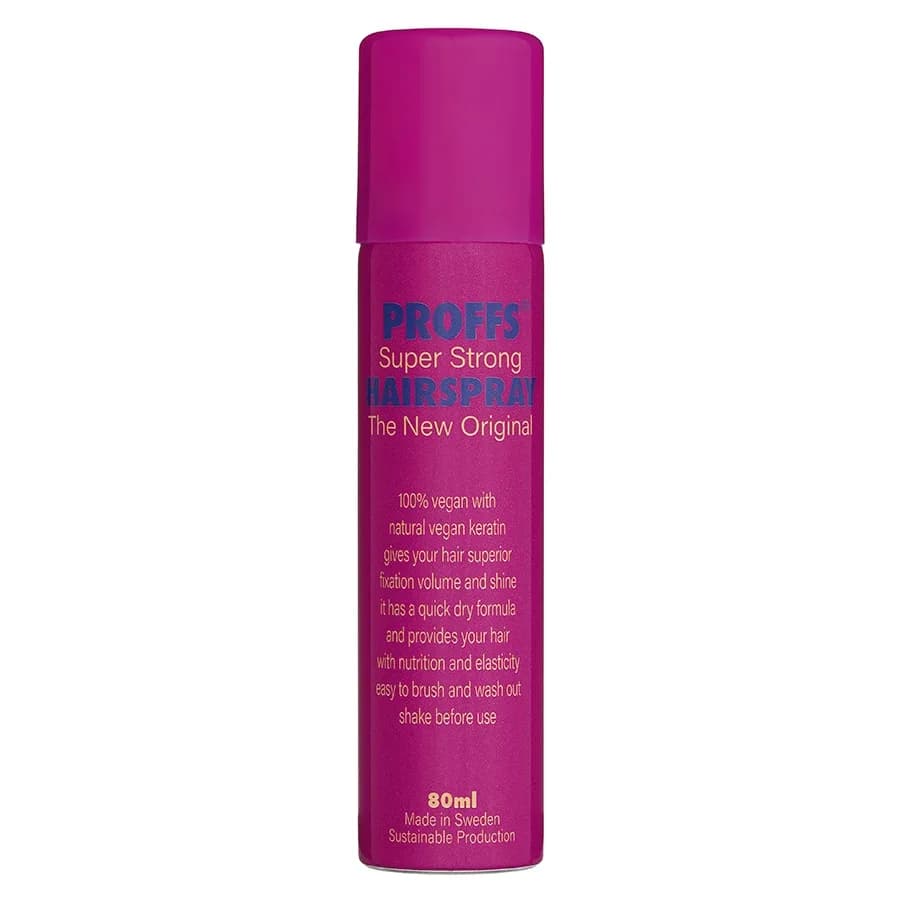 PROFFS Super Strong Hairspray 80 ml från Proffs – köp hos Apotek Hjärtat