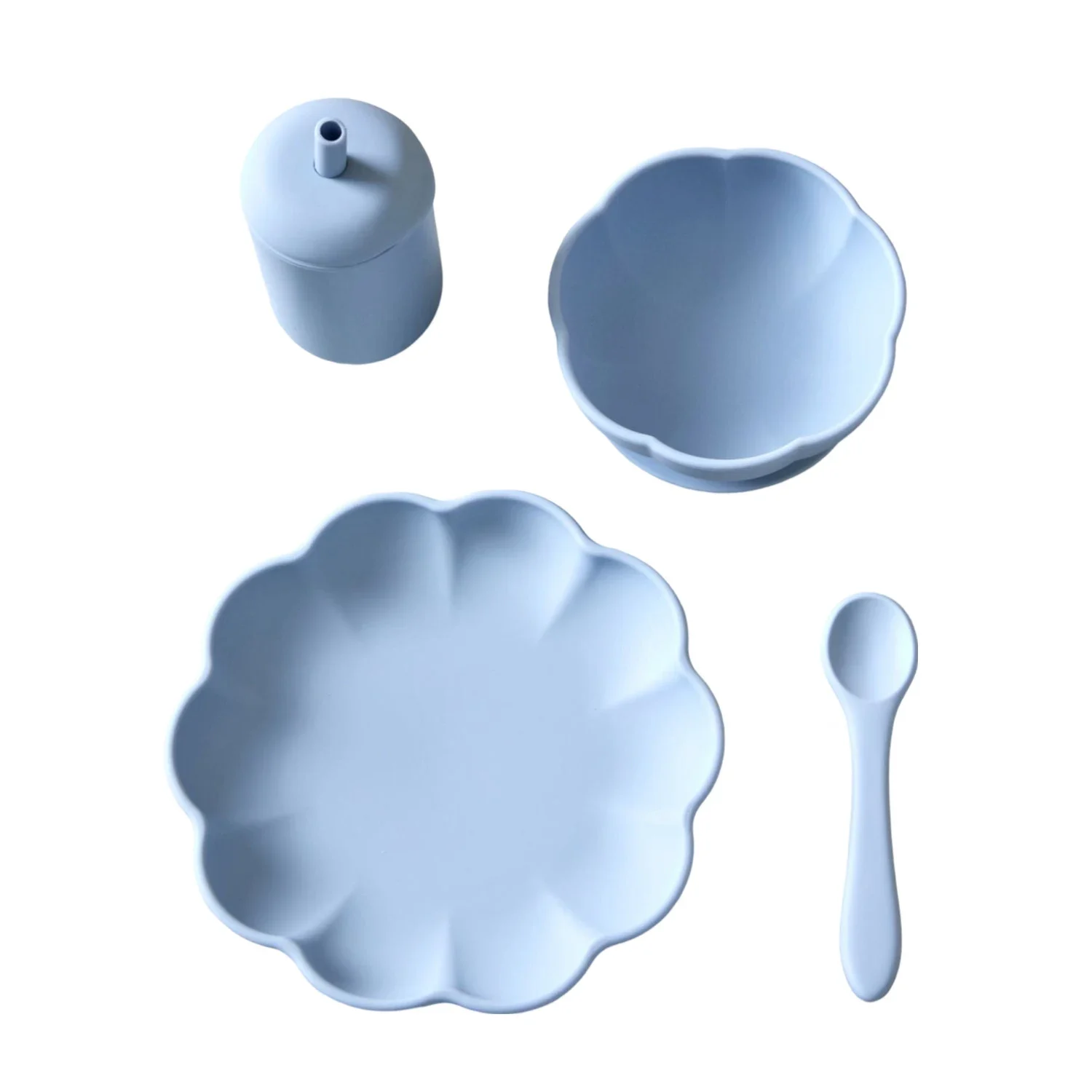 Jack o Juno Little Poppy Barnservis Pale Blue från Jack o Juno – köp hos Apotek Hjärtat