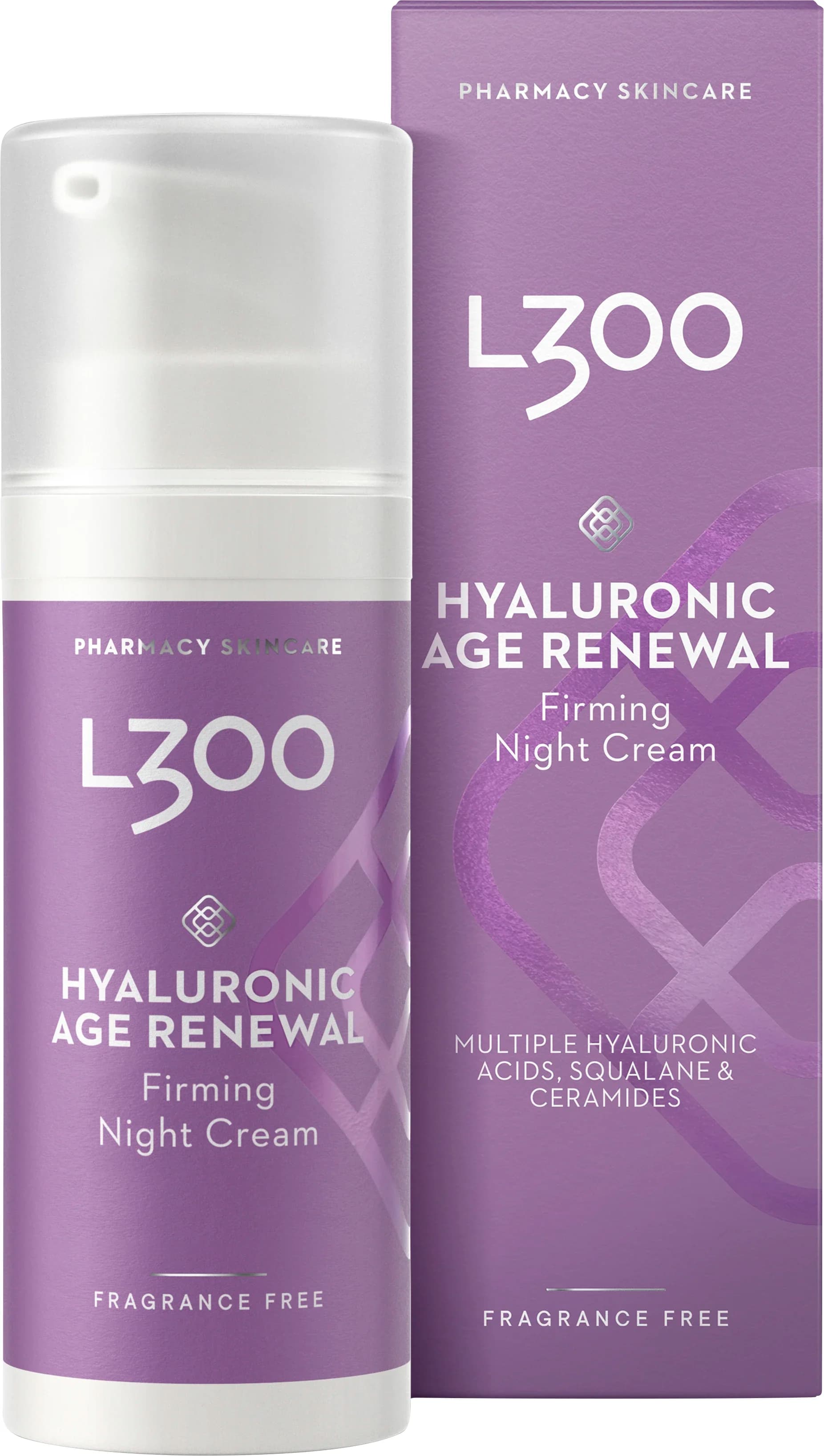 L300 Hyaluronic Age Renewal Night Cream 50 ml från L300 – köp hos Apotek Hjärtat