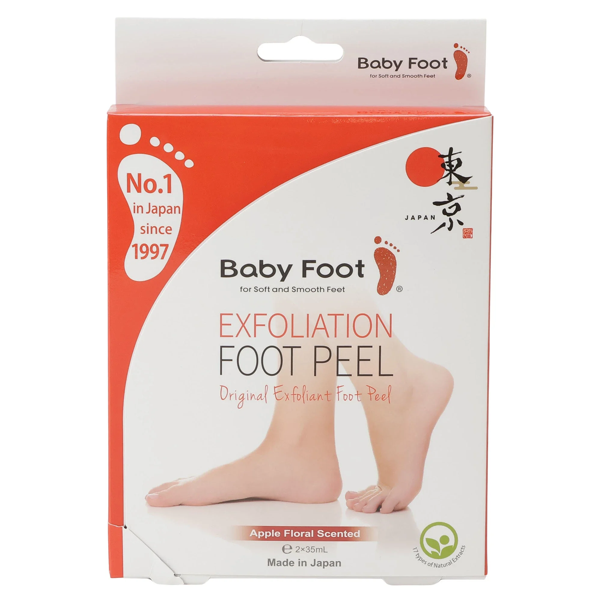 Baby Foot Exfoliation Foot Peel 2 x 35 ml från Baby Foot – köp hos Apotek Hjärtat