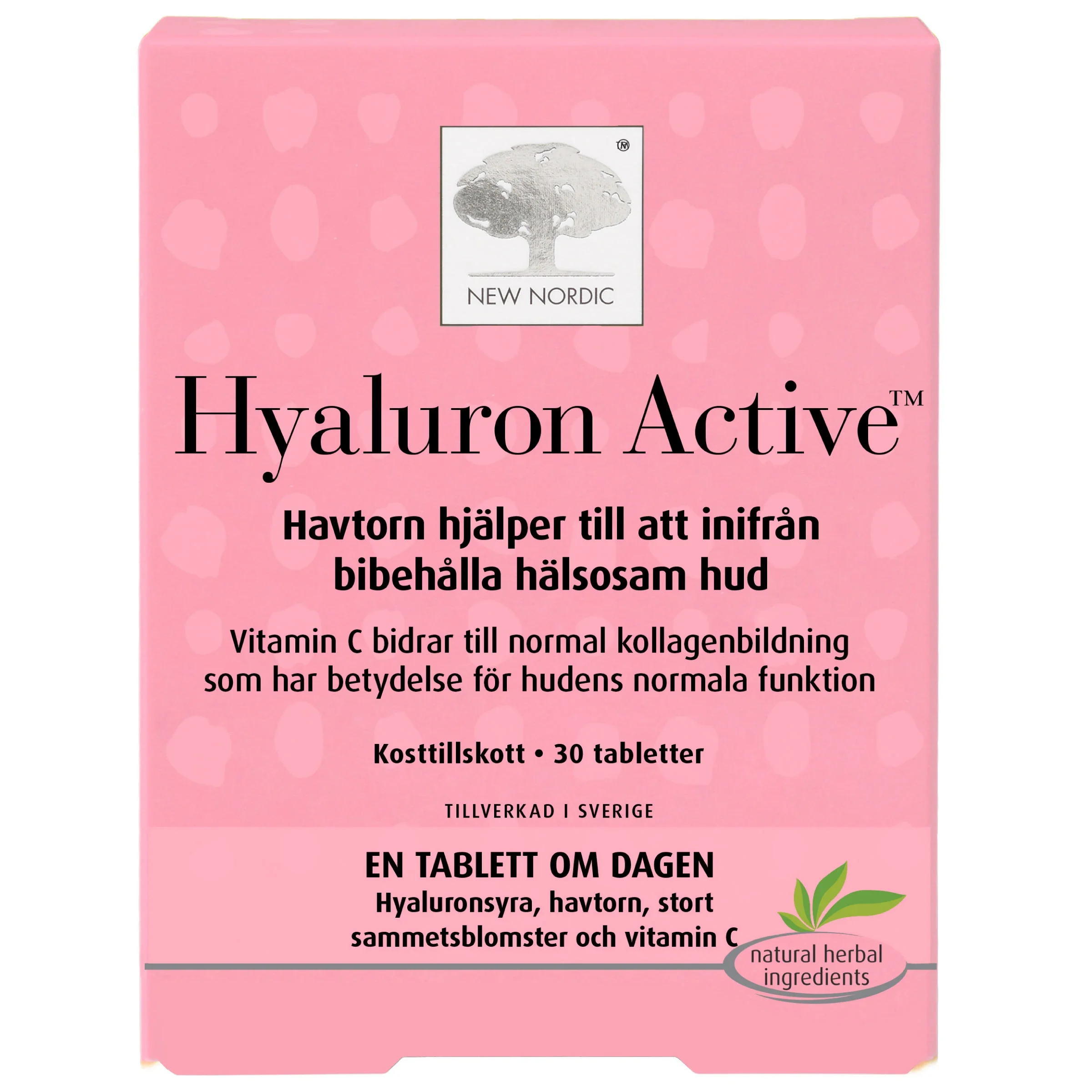 New Nordic Skin Care Hyaluron Active 30 st från New Nordic – köp hos Apotek Hjärtat