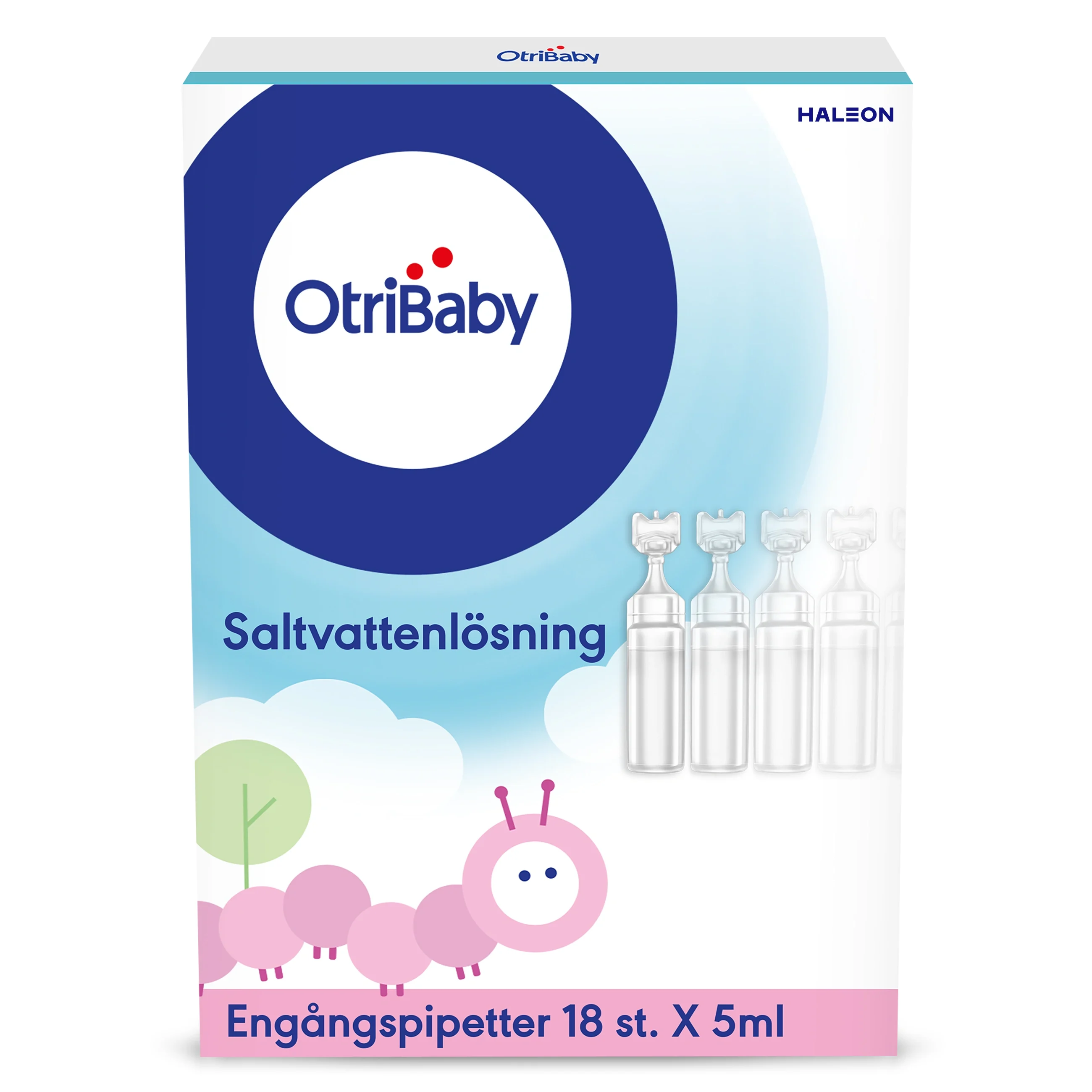 OtriBaby Saltvattenlösning 18 st engångspipetter från OtriBaby – köp hos Apotek Hjärtat