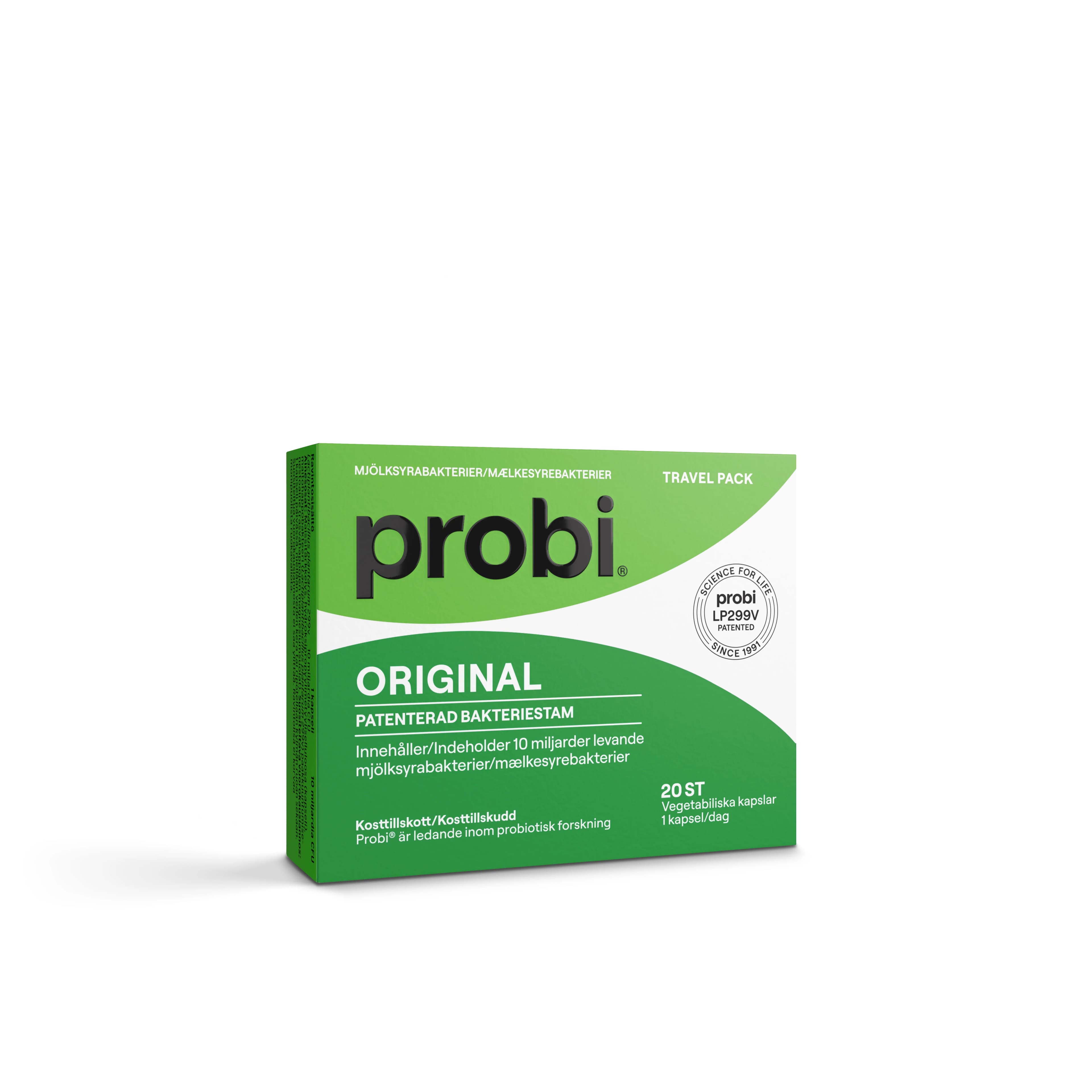 Probi Original Mjölksyrabakterier 20 kapslar från Probi – köp hos Apotek Hjärtat