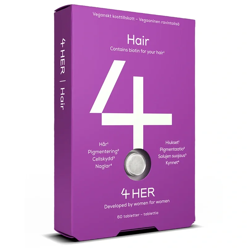 4HER Hair 60 tabletter från 4HER – köp hos Apotek Hjärtat