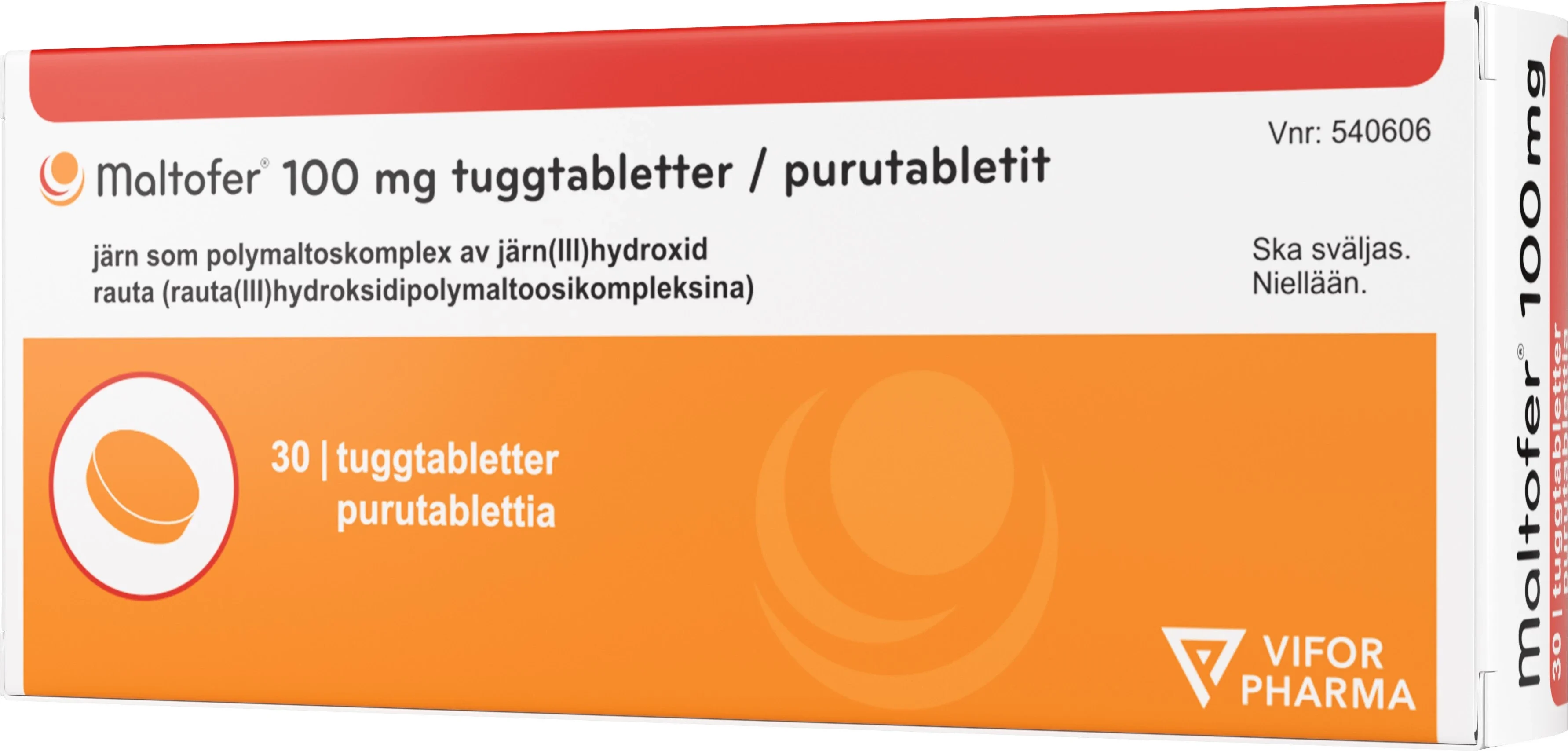 Maltofer Tuggtablett 100mg, 30 st från Maltofer – köp hos Apotek Hjärtat