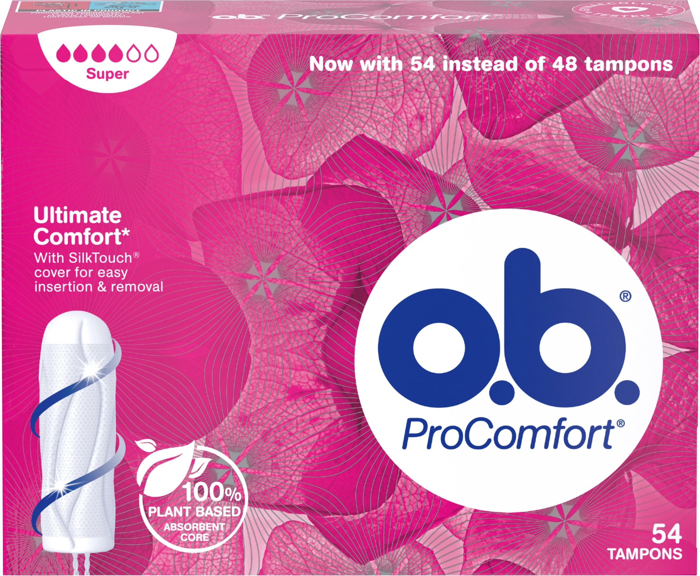 O.b. ProComfort Super 54 st från O.b. – köp hos Apotek Hjärtat