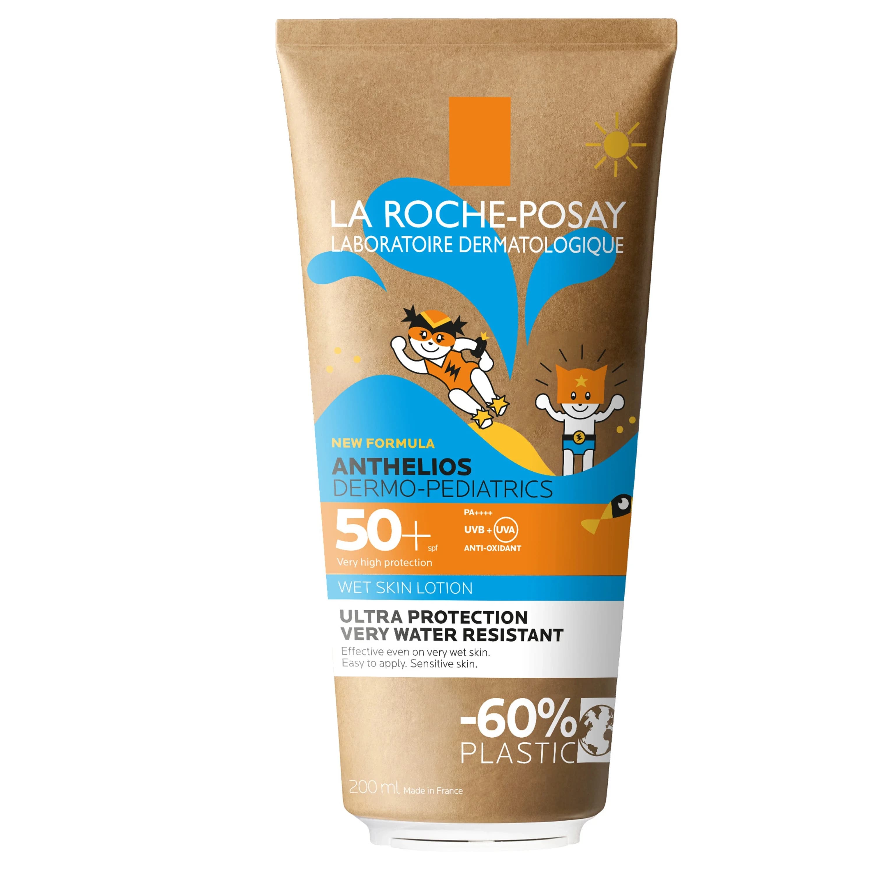 La Roche-Posay Anthelios Kids Wetskin SPF 50+, 200 ml från La Roche-Posay – köp hos Apotek Hjärtat