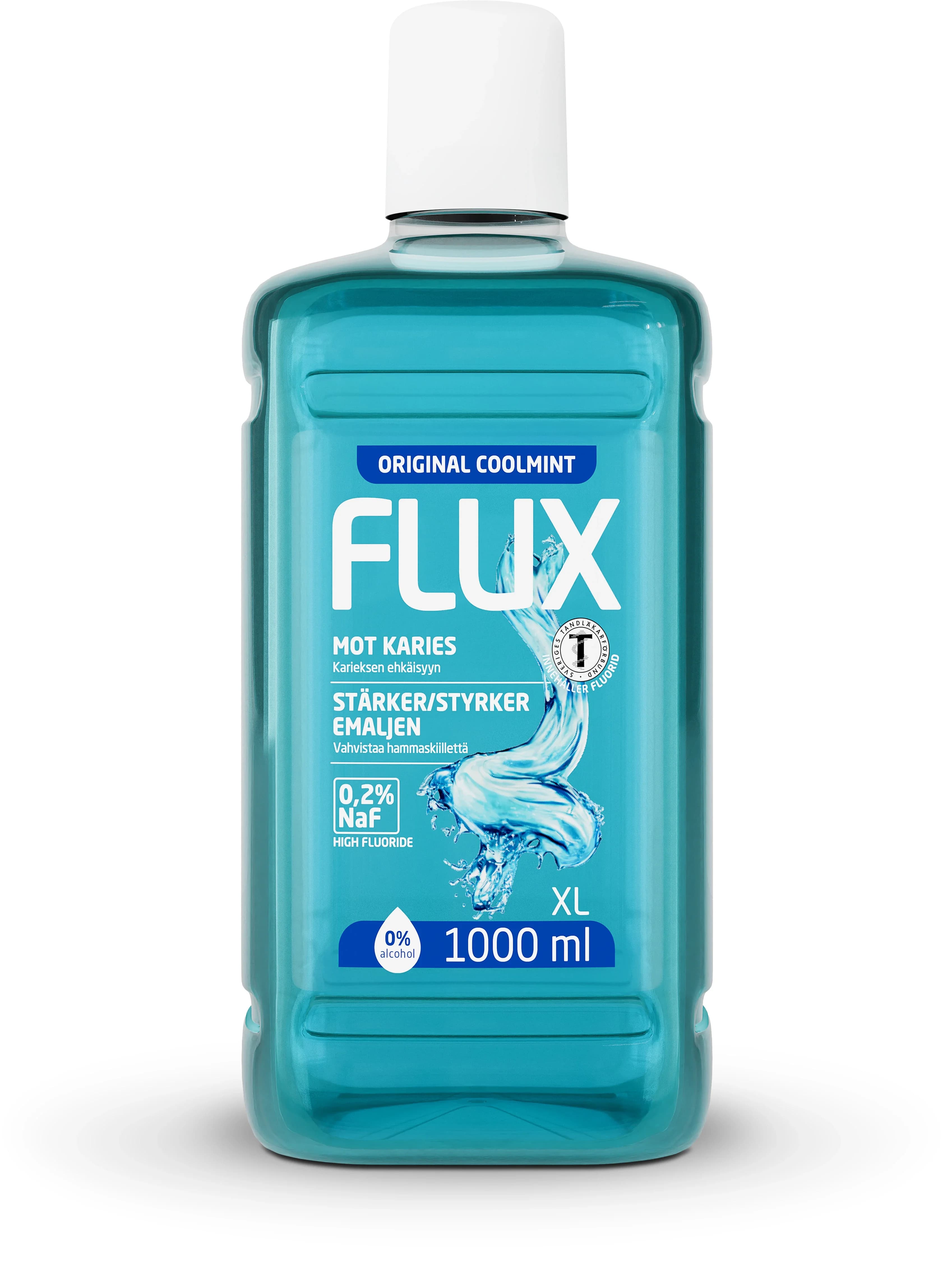 Flux Original Coolmint fluorskölj 1000 ml från Flux – köp hos Apotek Hjärtat