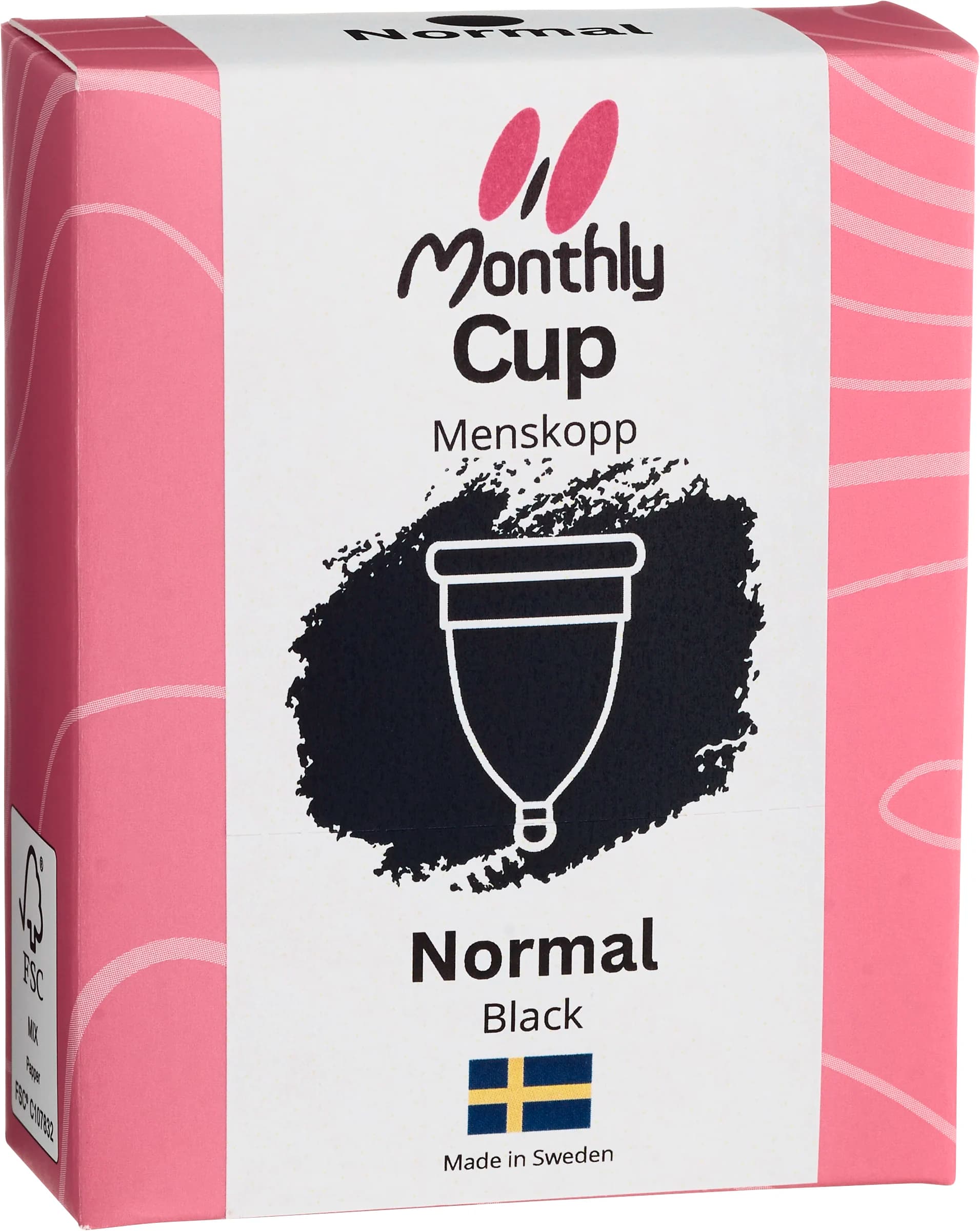 MonthlyCup Normal Black 1 st från MonthlyCup – köp hos Apotek Hjärtat