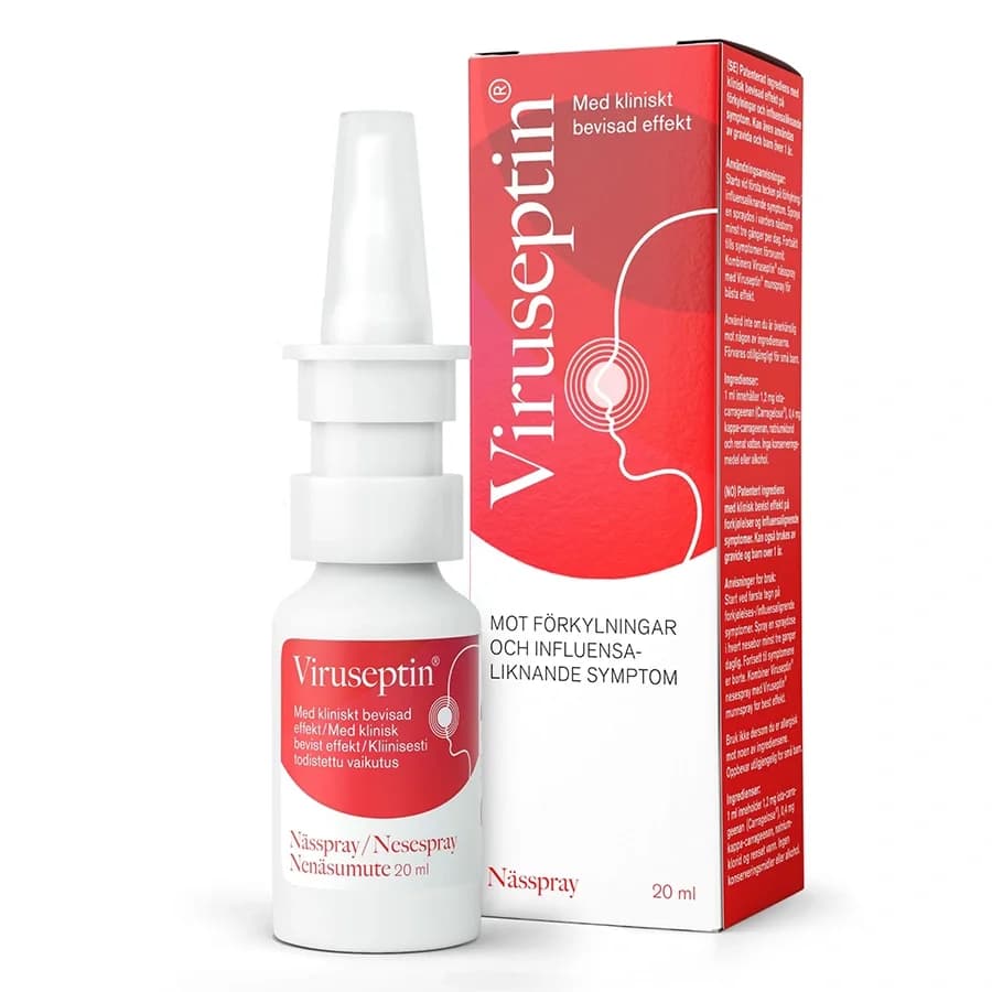 Viruseptin Nässpray 20 ml från Viruseptin – köp hos Apotek Hjärtat
