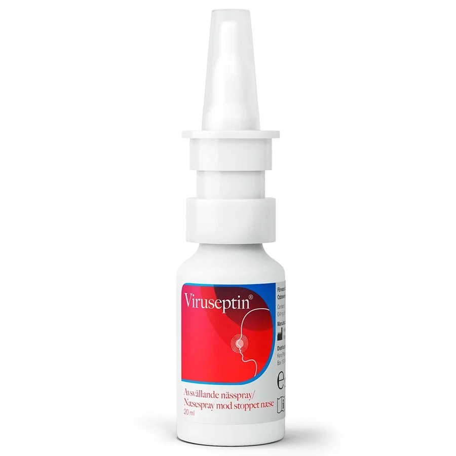 Viruseptin Avsvällande Nässpray Mot Nästäppa 20 ml från Viruseptin – köp hos Apotek Hjärtat