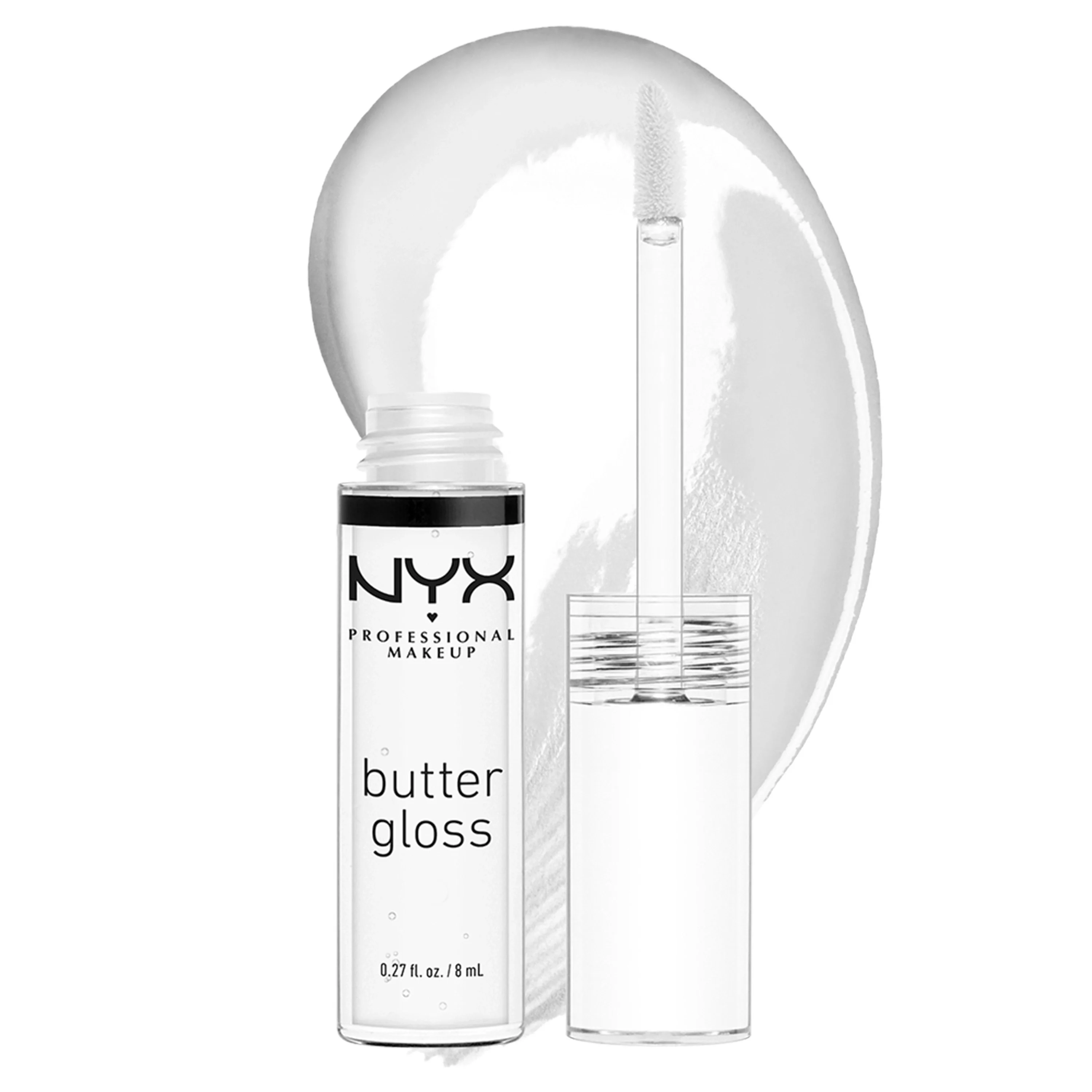 NYX Professional Makeup Butter Gloss Lip Gloss 8 ml 54 Sugar Glass från NYX Professional Makeup – köp hos Apotek Hjärtat