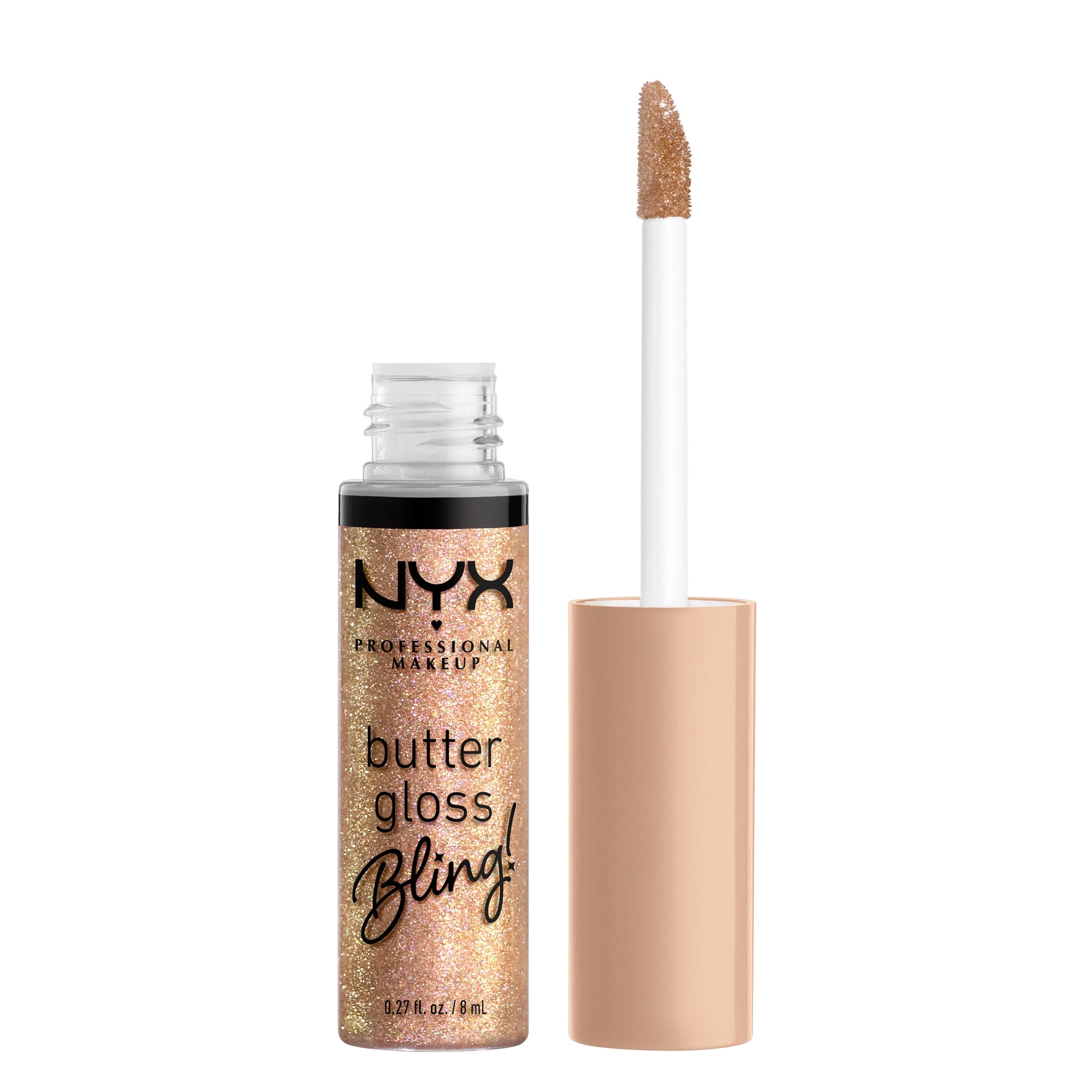 NYX Professional Makeup Butter Gloss Bling Lip Gloss 8 ml 01 Bring The Bling från NYX Professional Makeup – köp hos Apotek Hjärtat