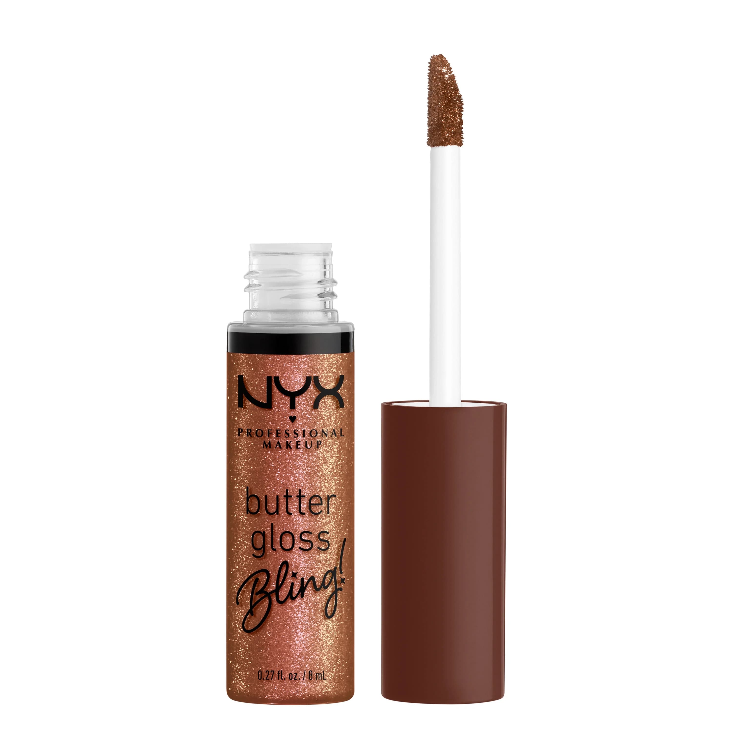 NYX Professional Makeup Butter Gloss Bling Lip Gloss 8 ml 08 Hustla från NYX Professional Makeup – köp hos Apotek Hjärtat