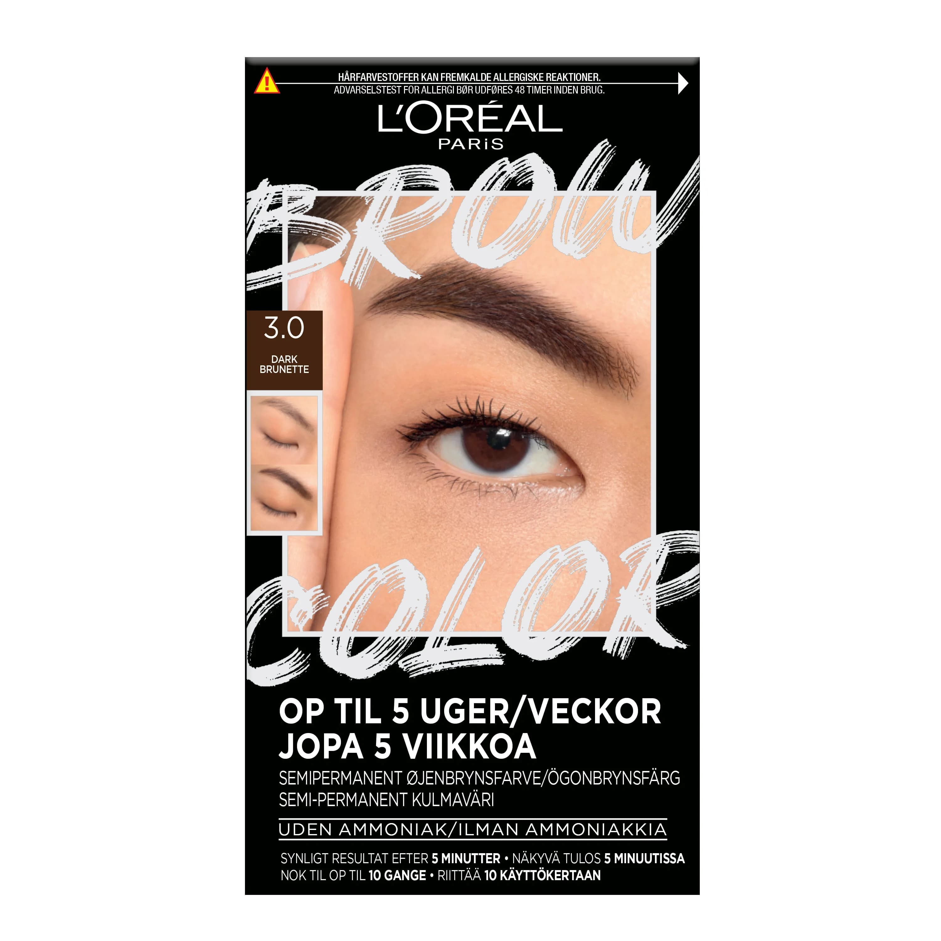 L'Oréal Paris Brow Color Kit Brunette 5.0 1 st 3.0 Dark Brunette från L'Oréal Paris – köp hos Apotek Hjärtat