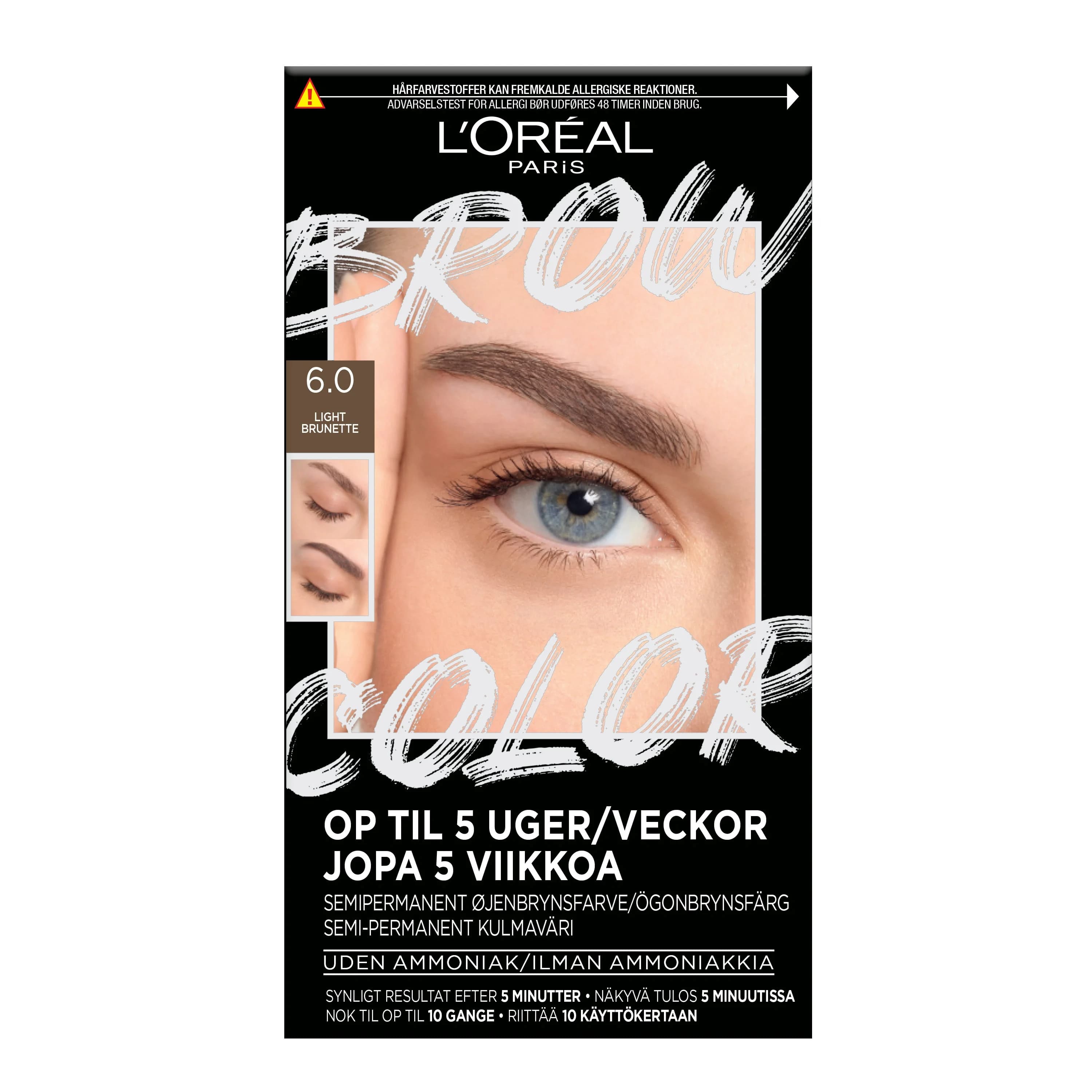 L'Oréal Paris Brow Color Kit Brunette 5.0 1 st 6.0 Light Brunette från L'Oréal Paris – köp hos Apotek Hjärtat